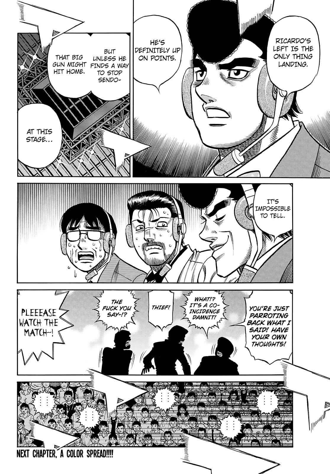 Hajime no Ippo Chap 1497 - Next Chap 1498