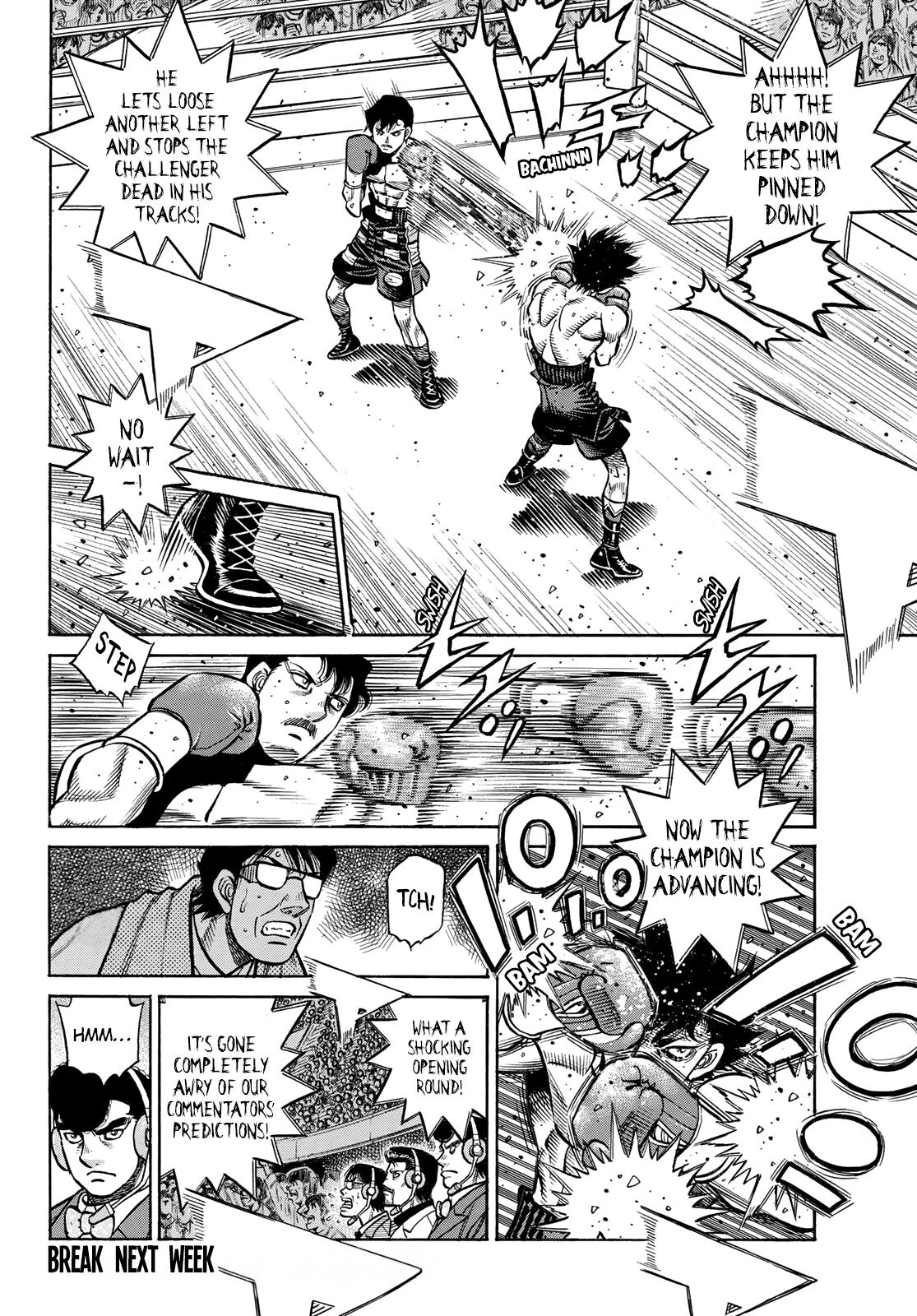 Hajime no Ippo Chap 1496 - Next Chap 1497