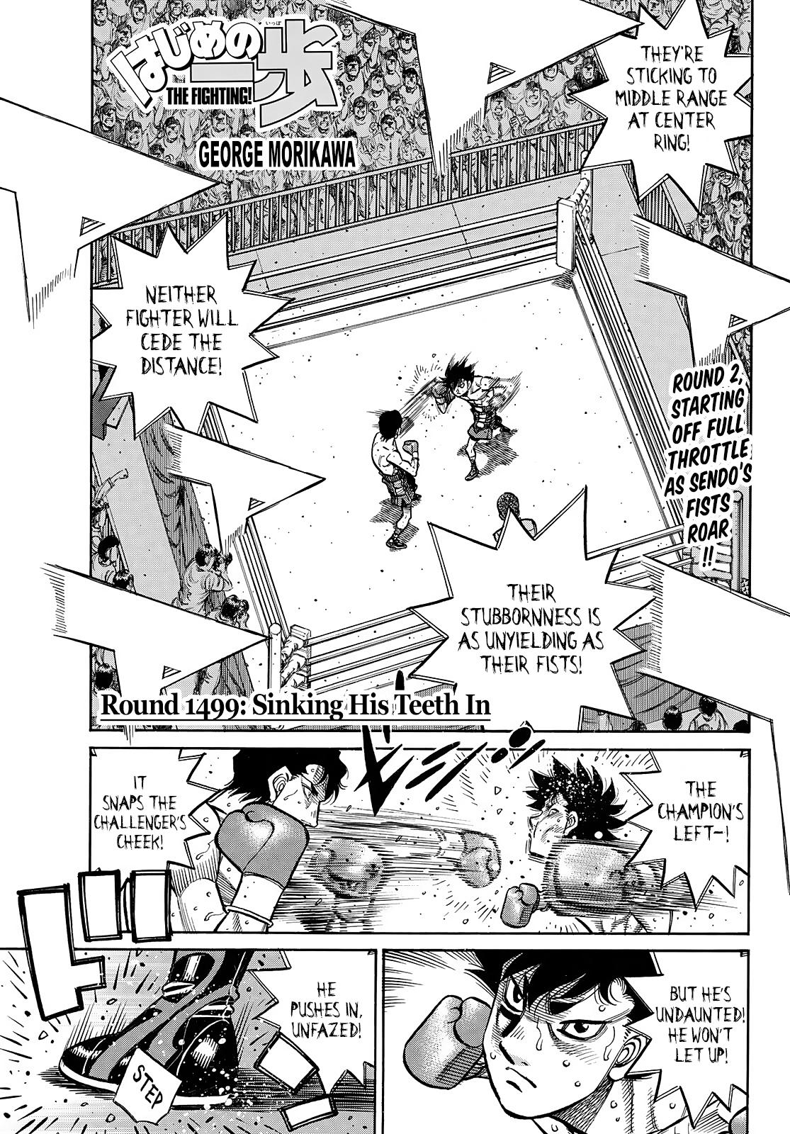 Hajime no Ippo Chap 1499 - Next Chap 1500