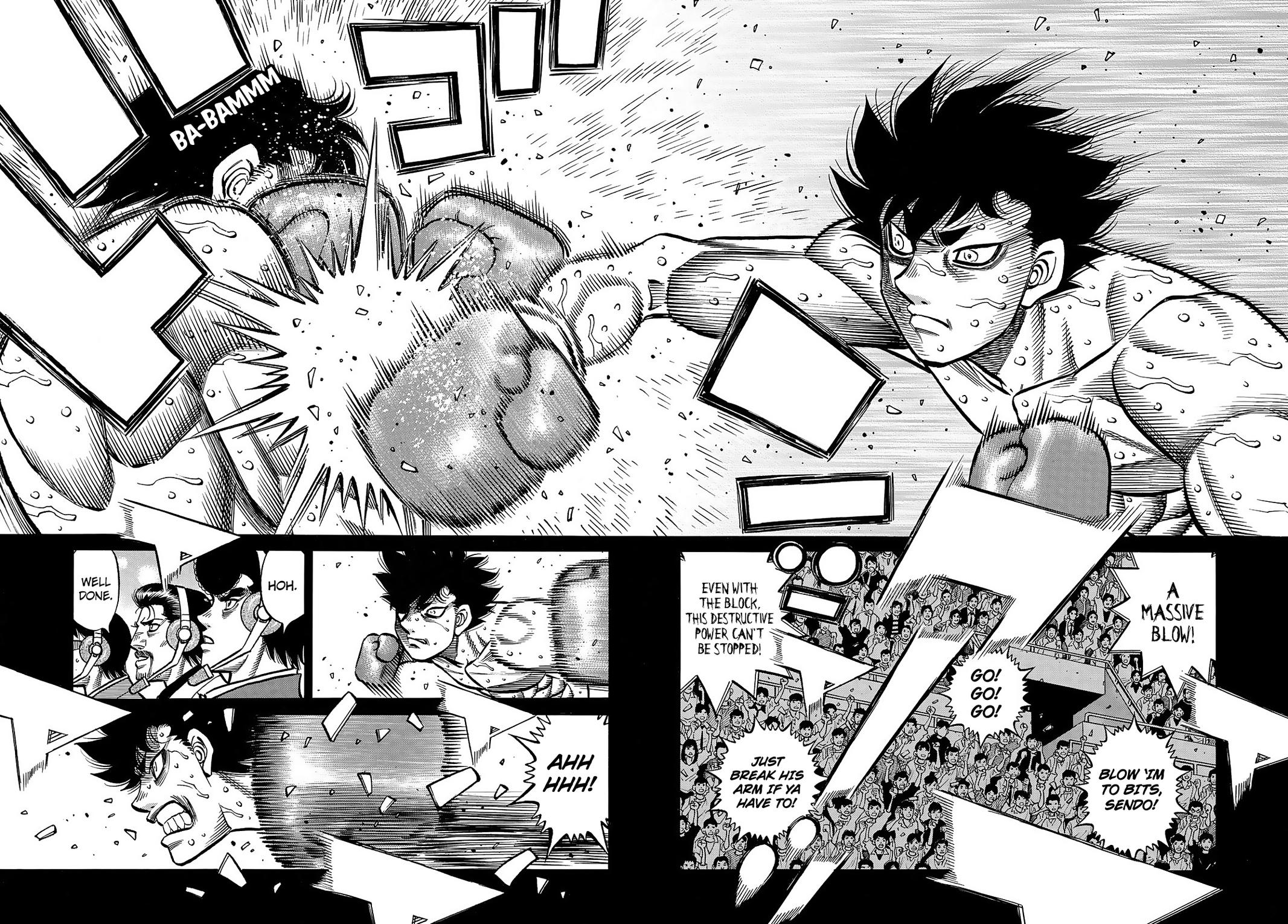 Hajime no Ippo Chap 1499 - Next Chap 1500