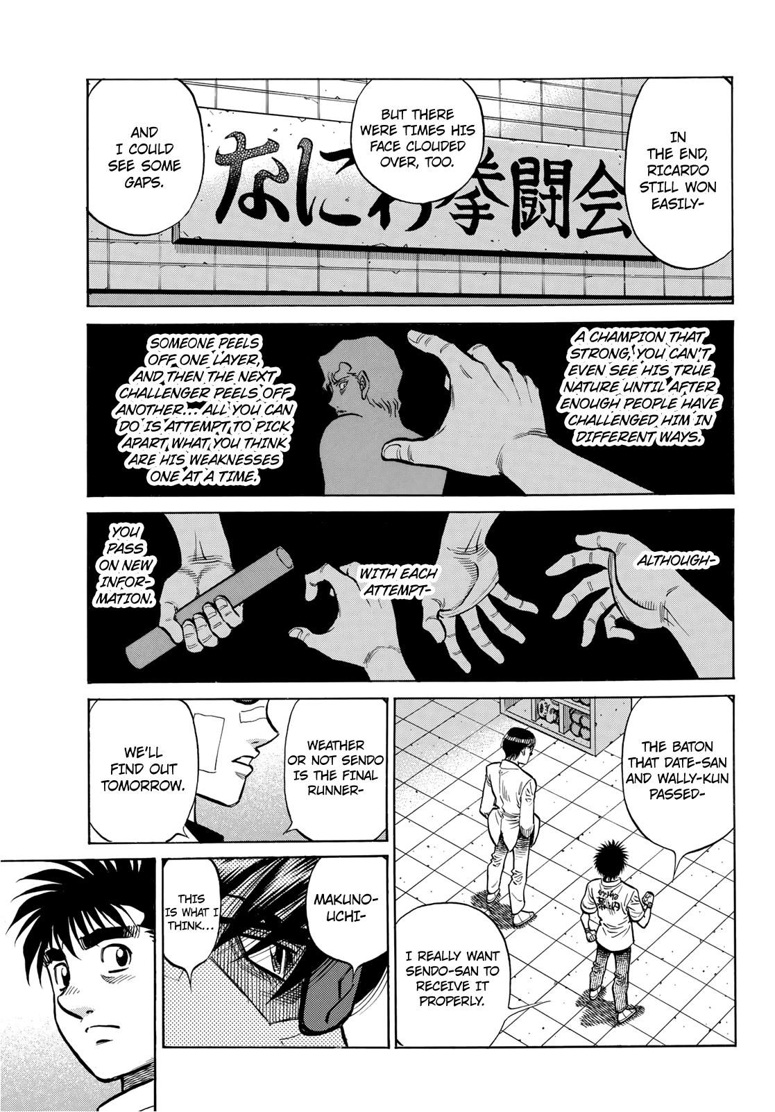 Hajime no Ippo Chap 1491 - Next Chap 1492