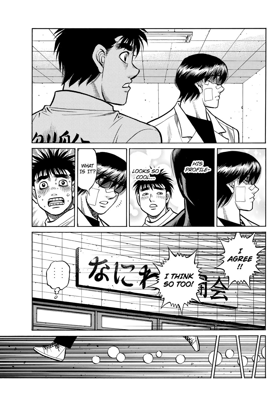 Hajime no Ippo Chap 1491 - Next Chap 1492