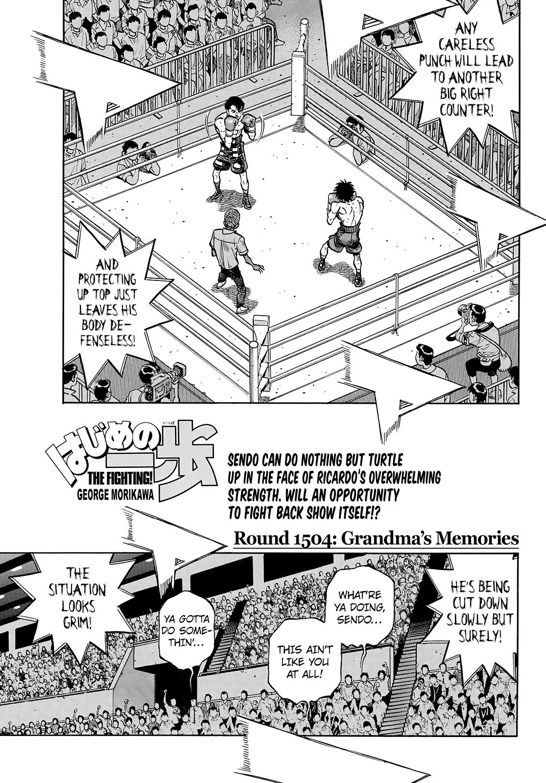 Hajime no Ippo Chap 1504 - Next Chap 1505