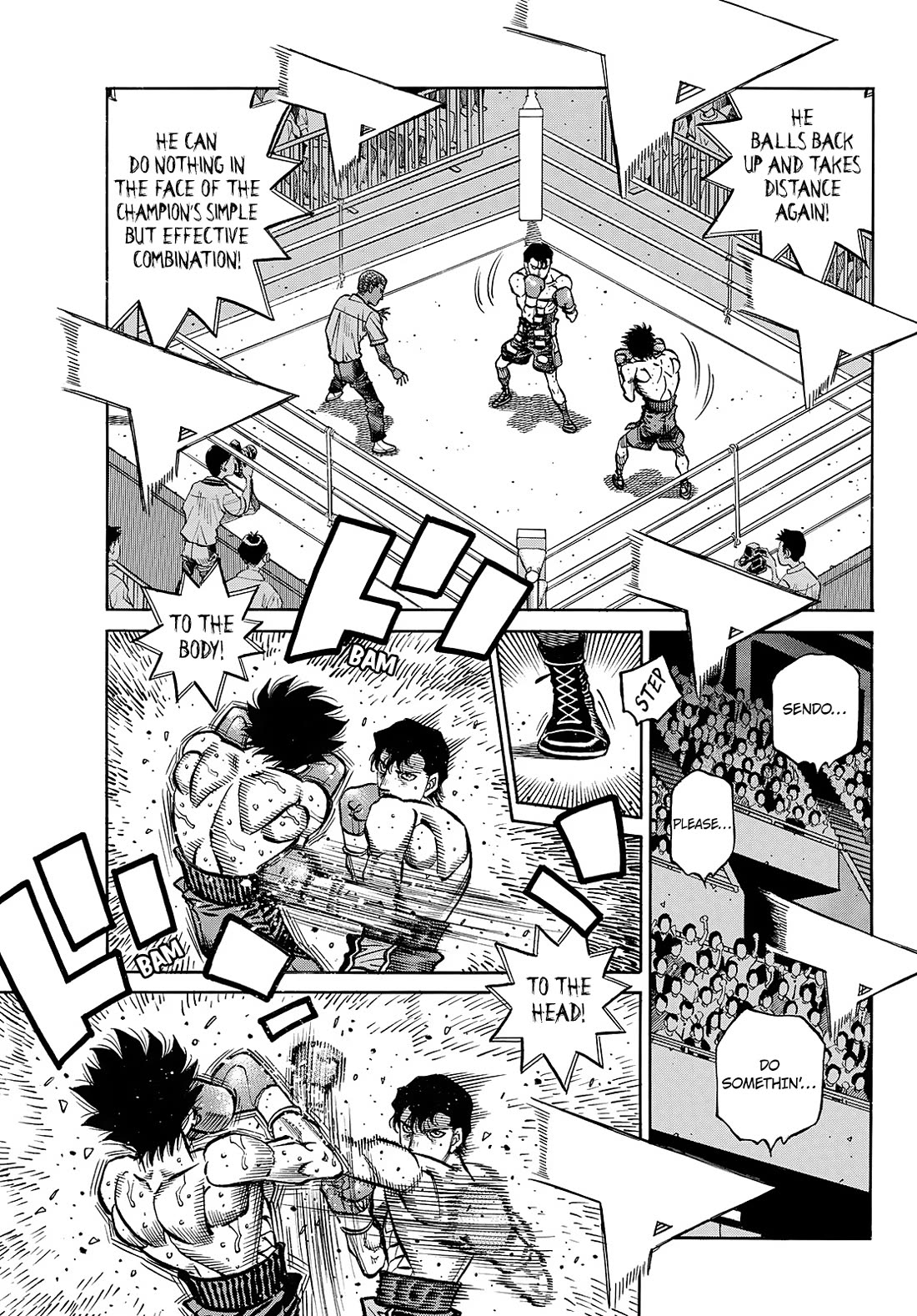 Hajime no Ippo Chap 1505 - Next Chap 1506