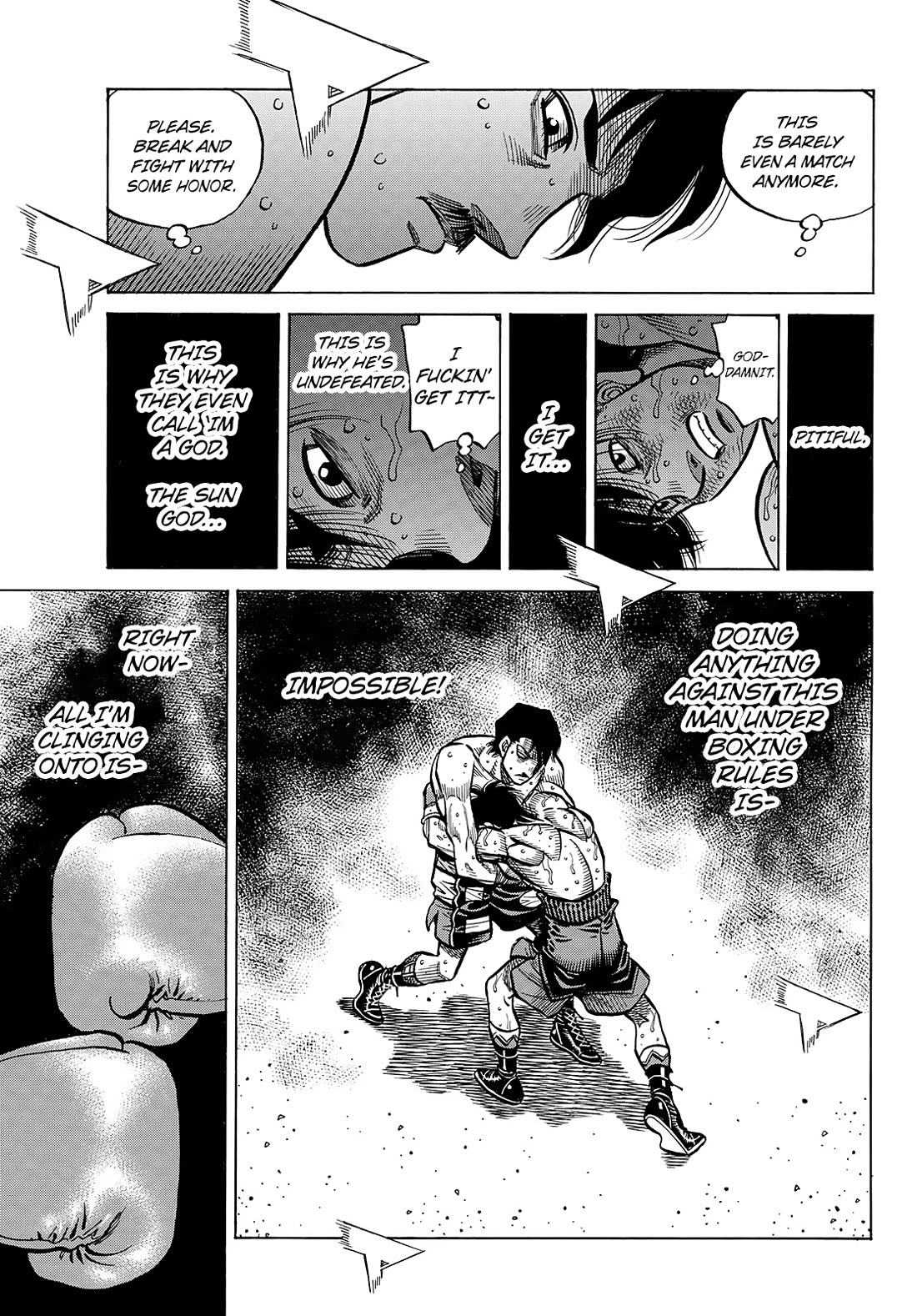 Hajime no Ippo Chap 1505 - Next Chap 1506