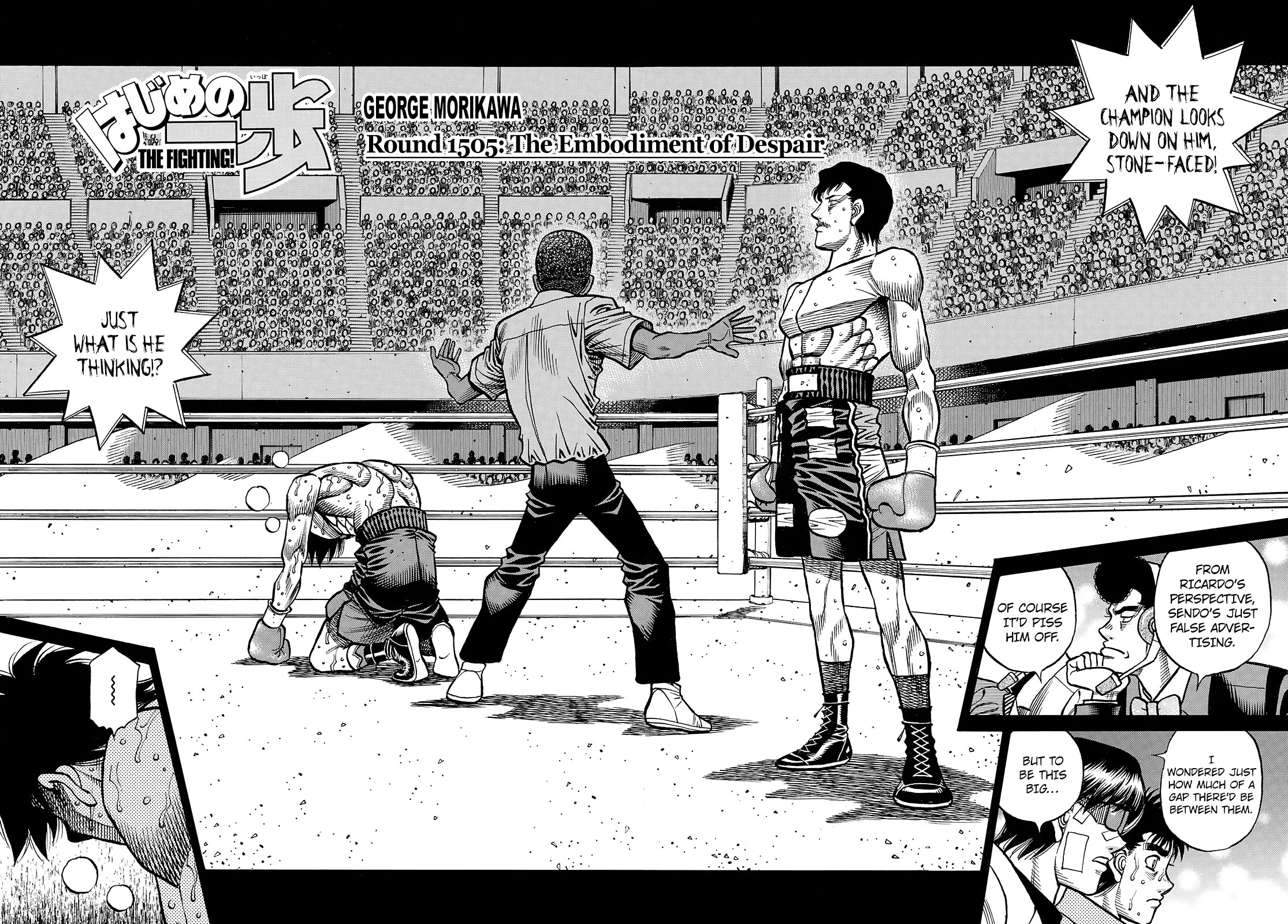 Hajime no Ippo Chap 1505 - Next Chap 1506
