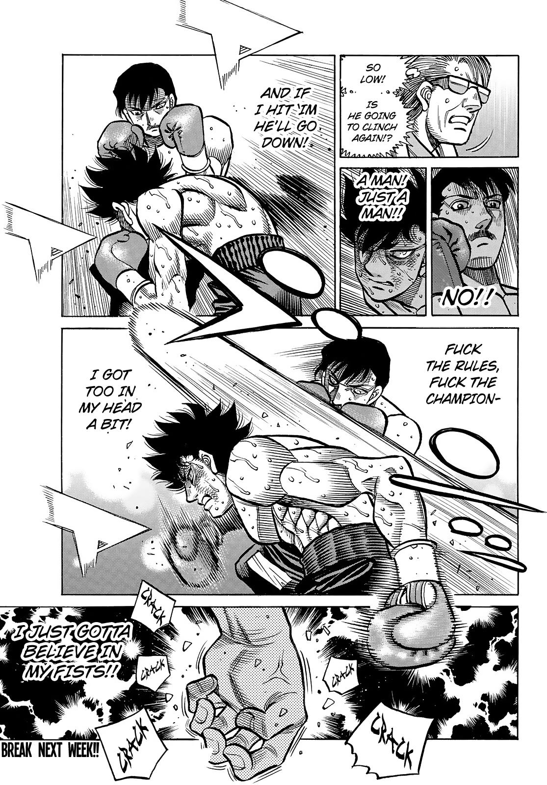 Hajime no Ippo Chap 1506 - Next Chap 1507