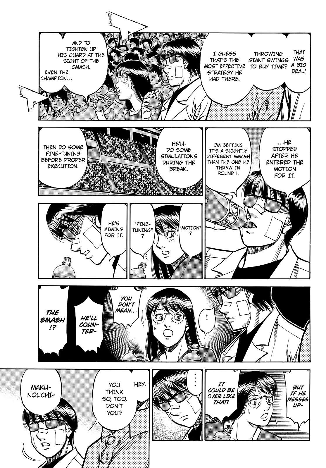 Hajime no Ippo Chap 1508 - Next Chap 1509