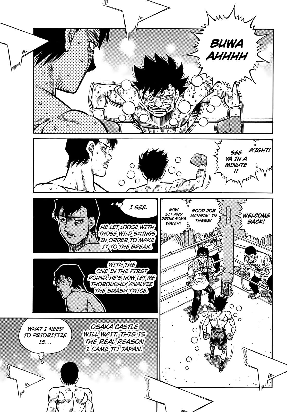 Hajime no Ippo Chap 1508 - Next Chap 1509