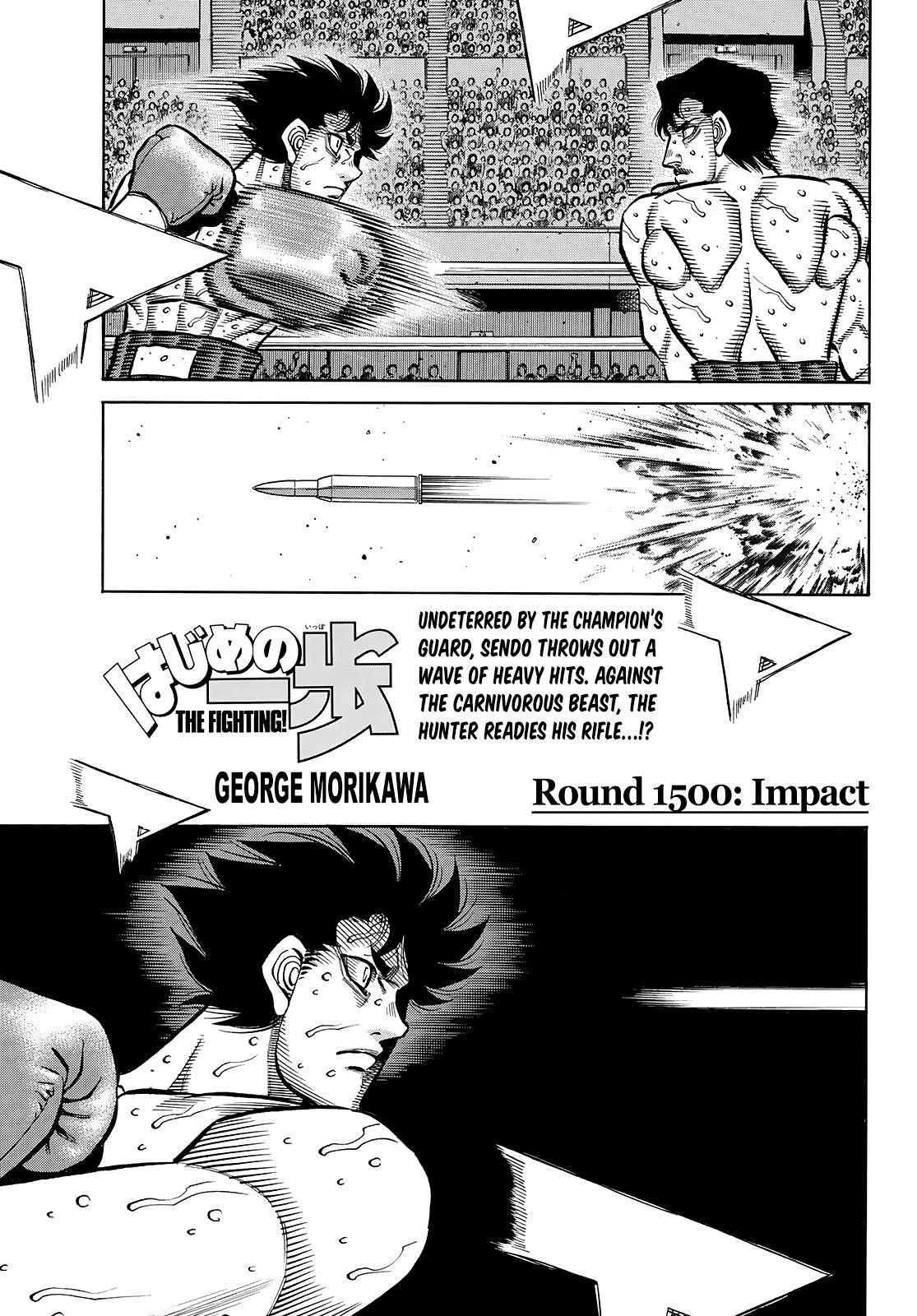 Hajime no Ippo Chap 1500 - Next Chap 1501