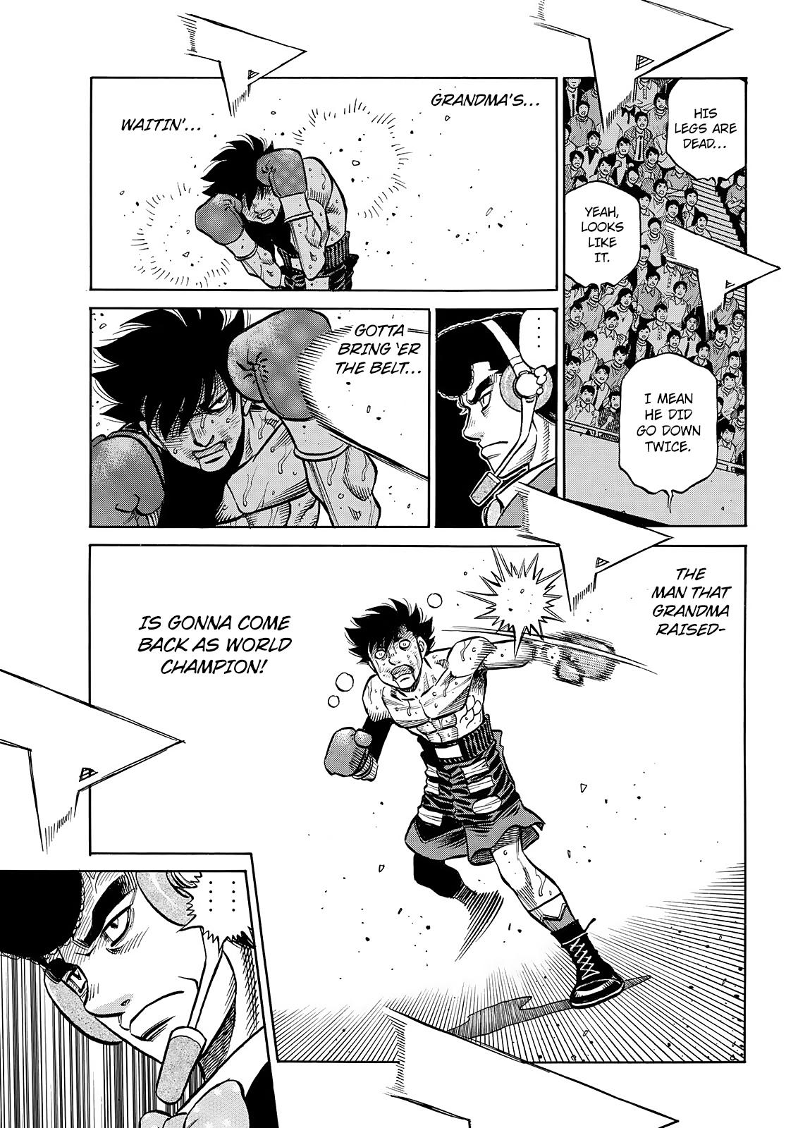 Hajime no Ippo Chap 1501 - Next Chap 1502