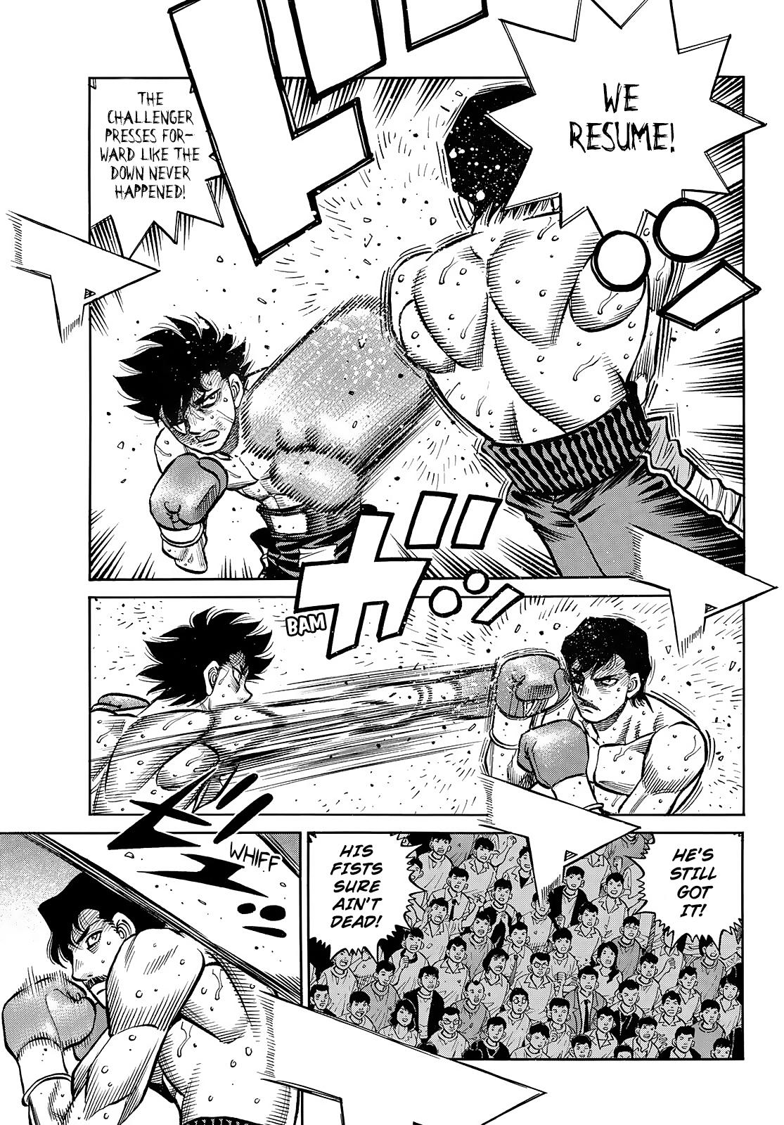 Hajime no Ippo Chap 1501 - Next Chap 1502