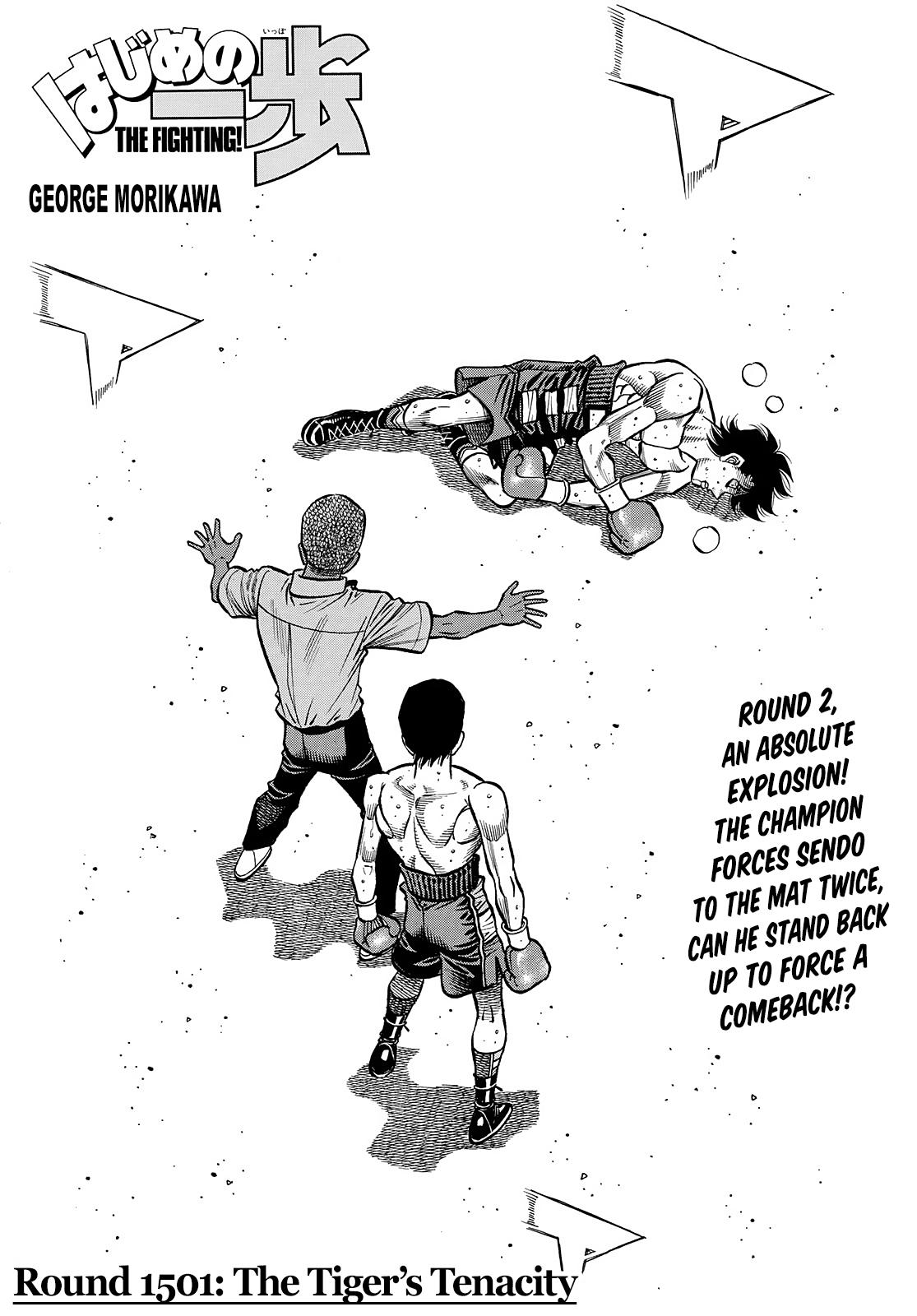 Hajime no Ippo Chap 1501 - Next Chap 1502