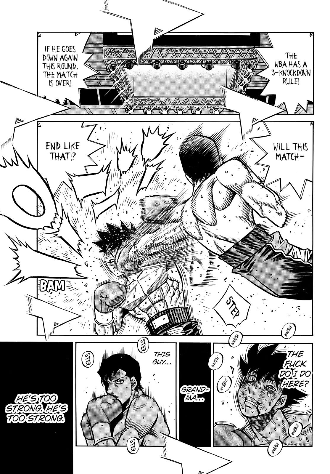 Hajime no Ippo Chap 1502 - Next Chap 1503