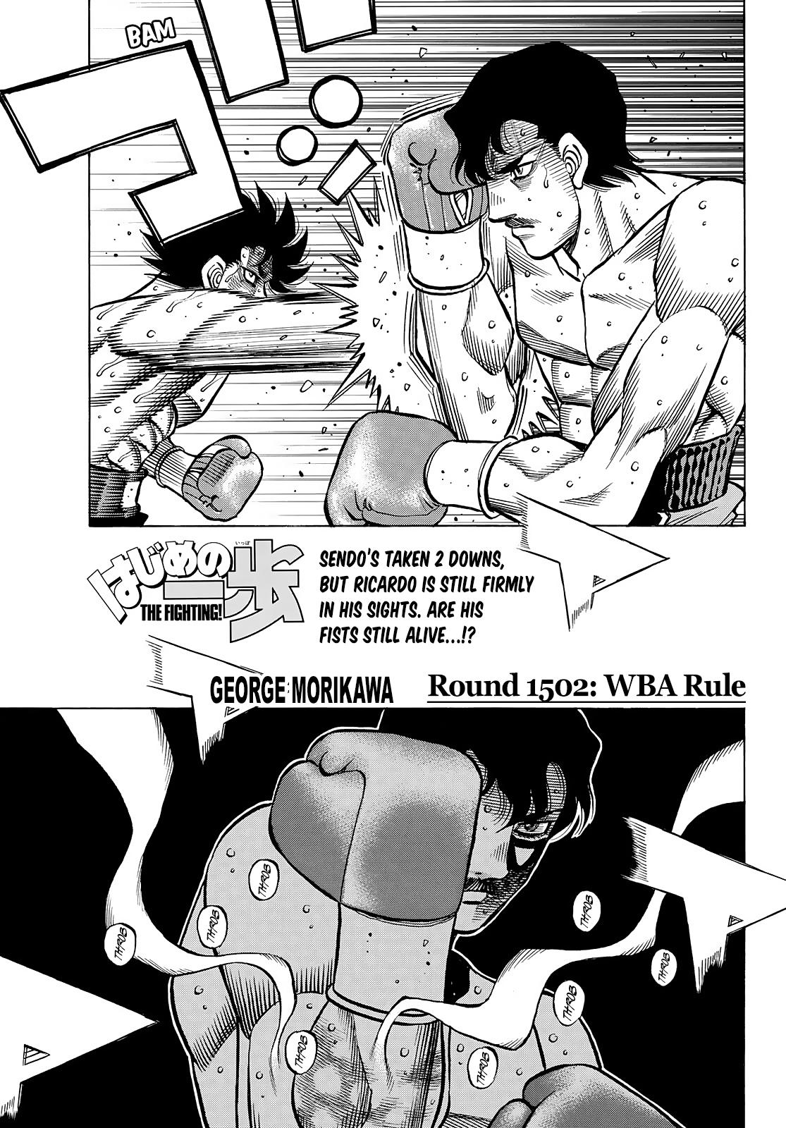 Hajime no Ippo Chap 1502 - Next Chap 1503