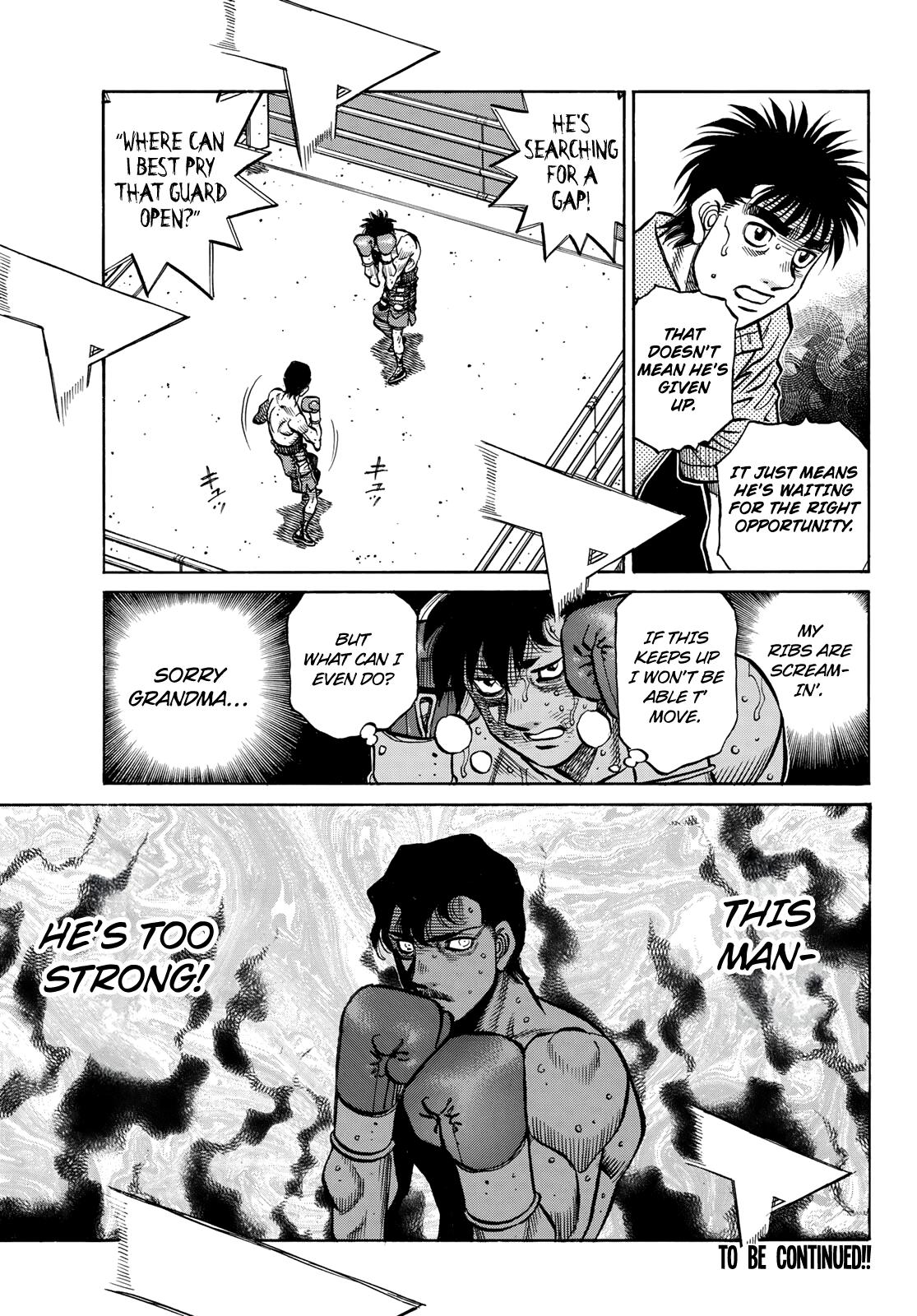 Hajime no Ippo Chap 1503 - Next Chap 1504