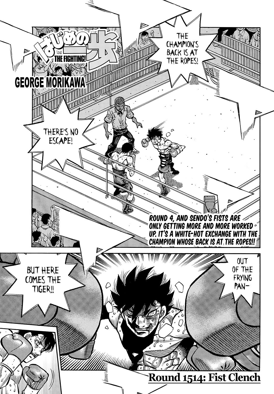 Hajime no Ippo Chap 1514 - Next Chap 1515