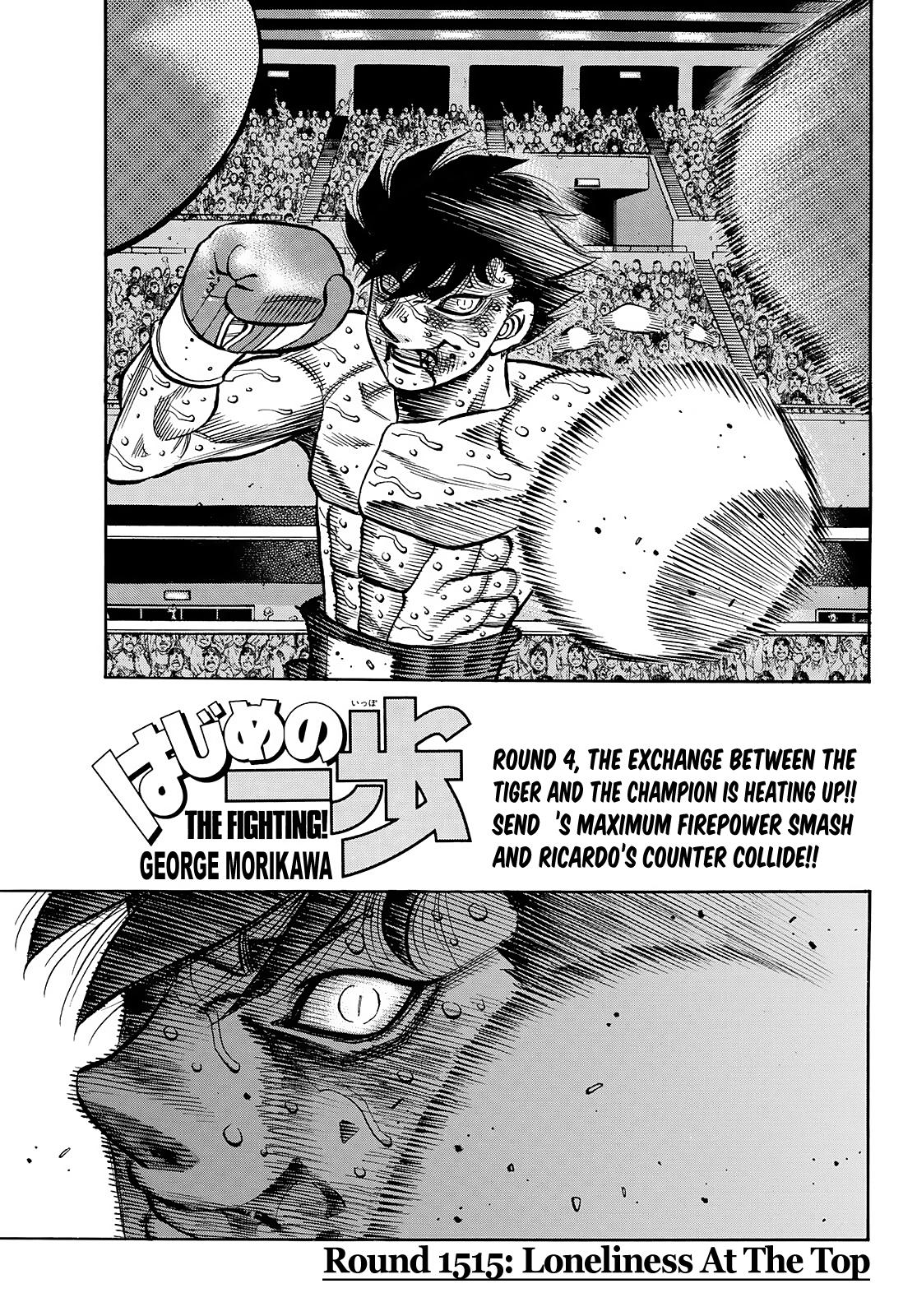 Hajime no Ippo Chap 1515 - Next Chap 1516
