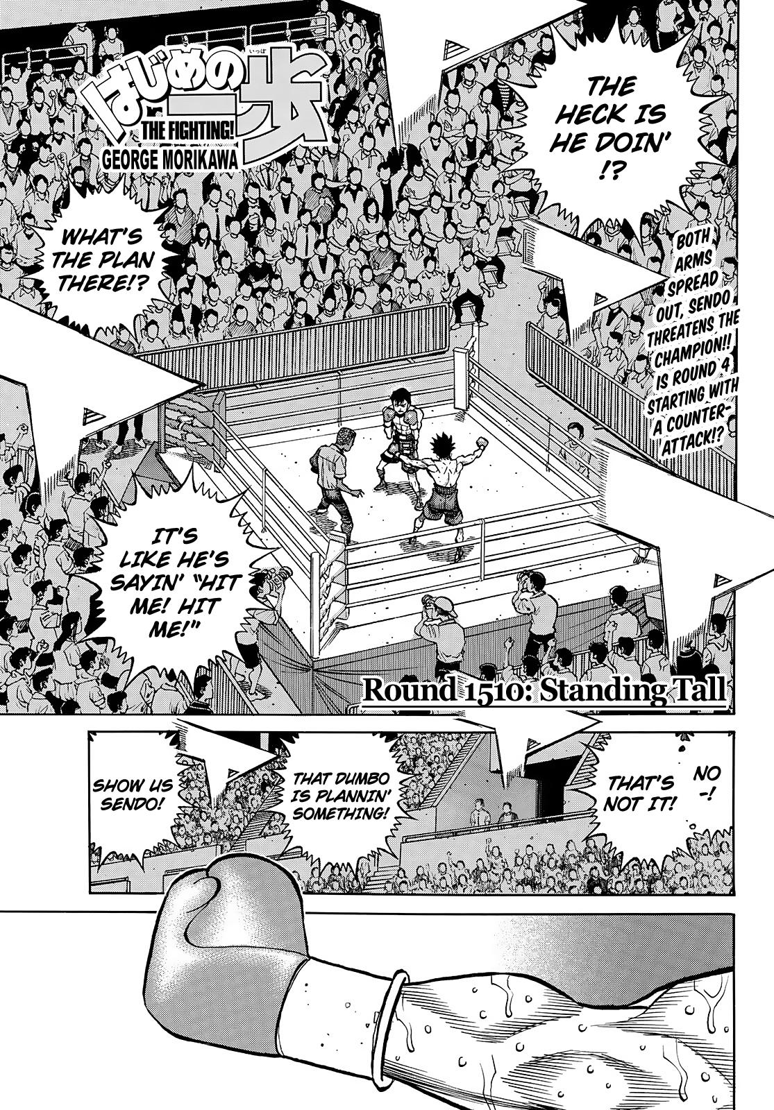 Hajime no Ippo Chap 1510 - Next Chap 1511