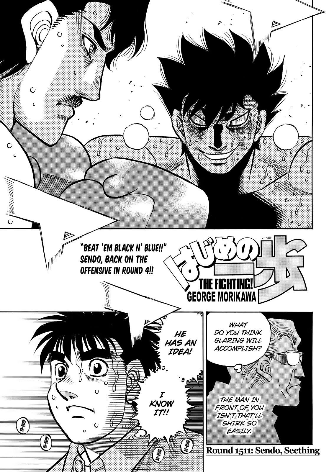 Hajime no Ippo Chap 1511 - Next Chap 1512