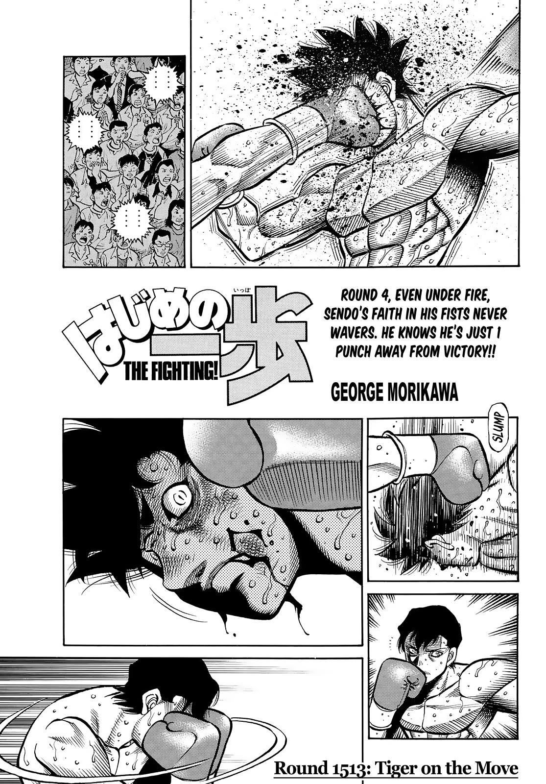 Hajime no Ippo Chap 1513 - Next Chap 1514