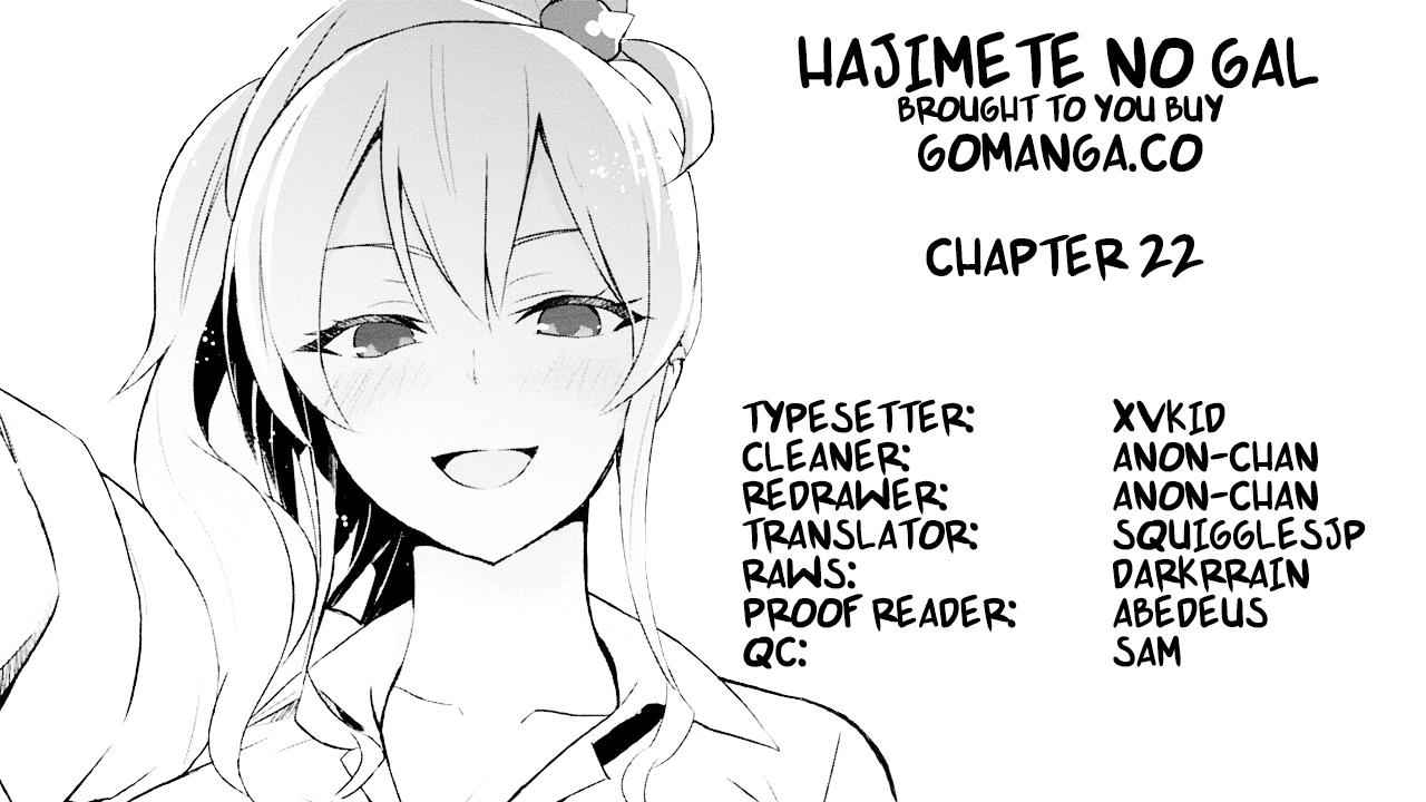 Hajimete no Gal Chap 22 - Next Chap 23