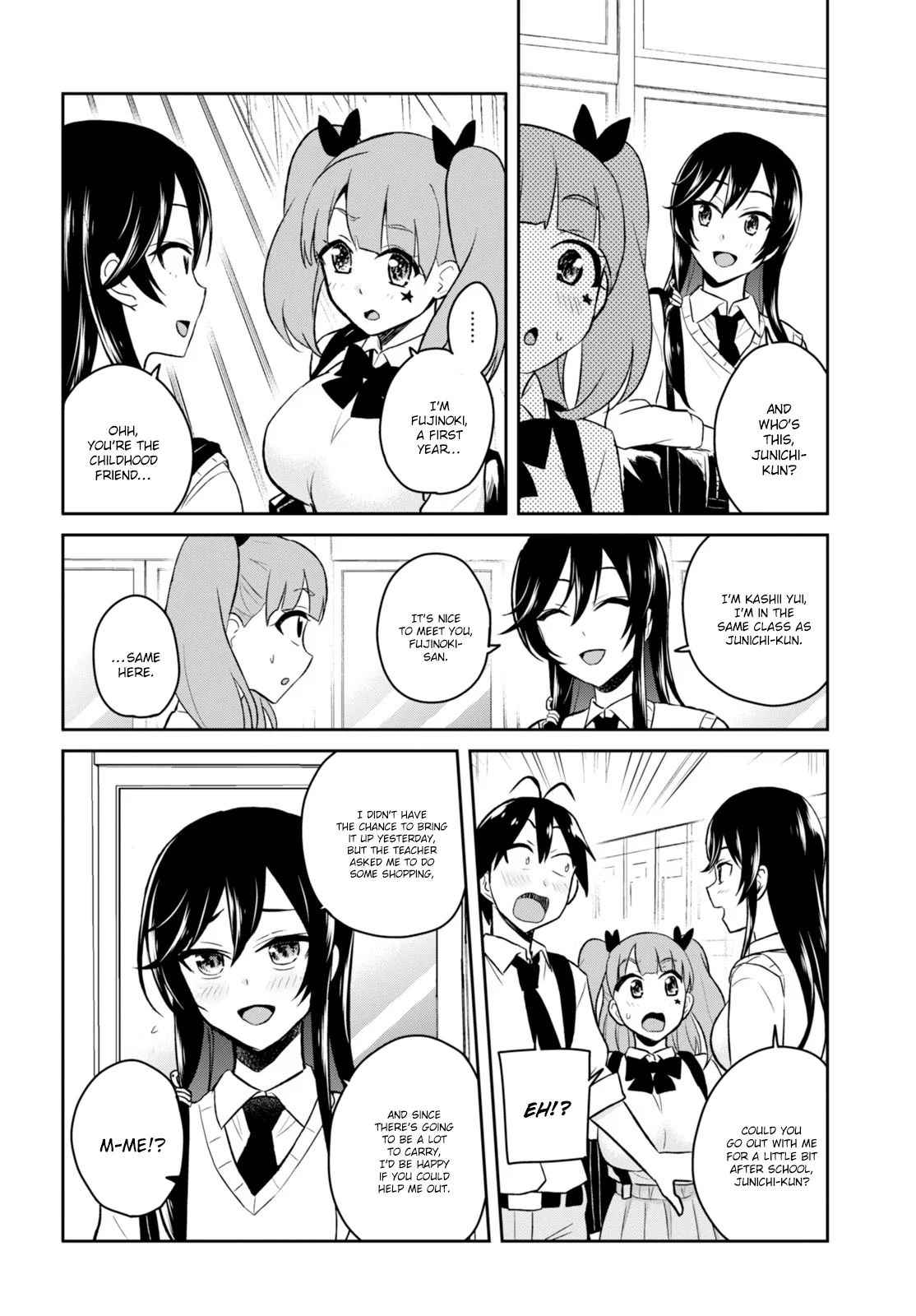 Hajimete no Gal Chap 34 - Next Chap 35