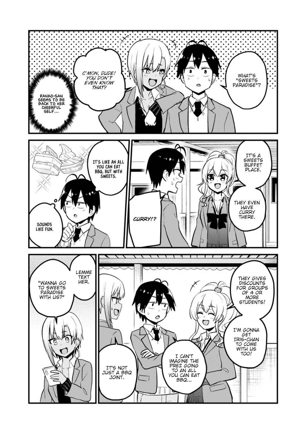 Hajimete no Gal Chap 90 - Next Chap 91