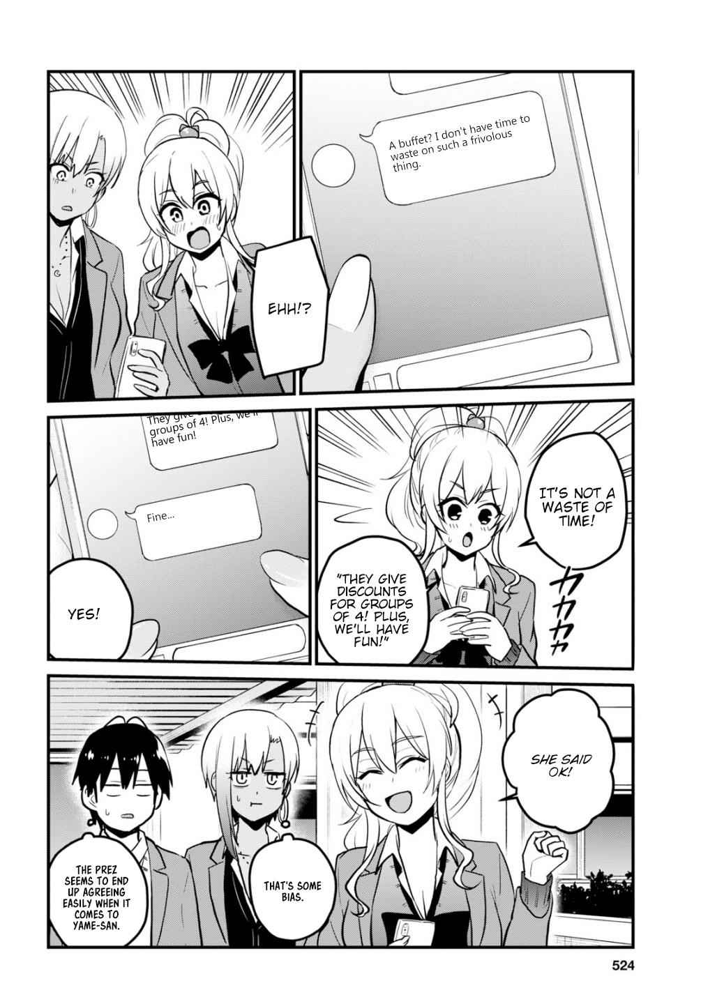Hajimete no Gal Chap 90 - Next Chap 91