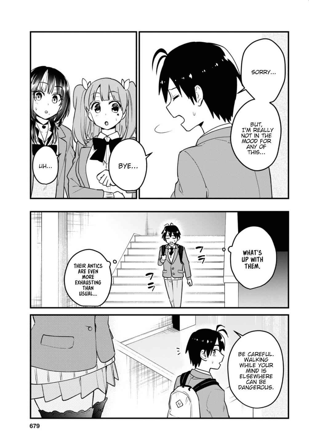 Hajimete no Gal Chap 92 - Next Chap 93