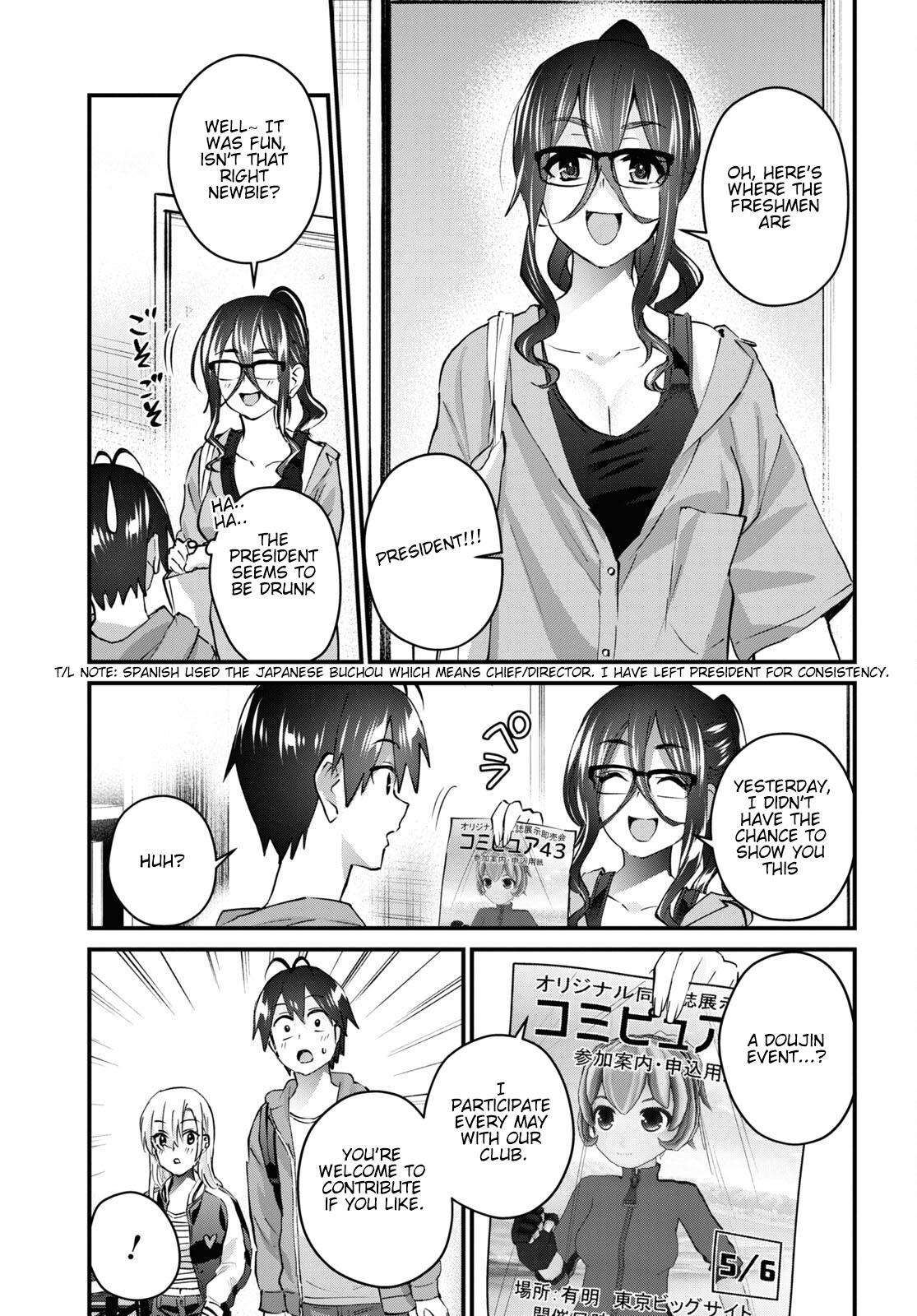 Hajimete no Gal Chap 140 - Next Chap 141