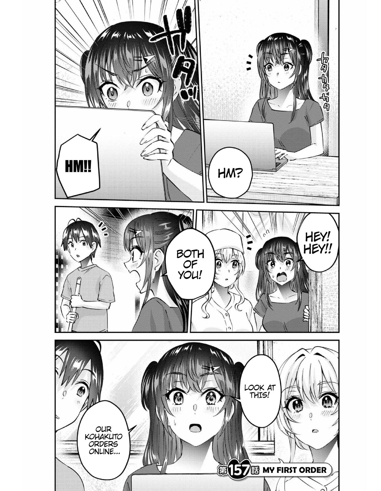 Hajimete no Gal Chap 157 - Next Chap 158