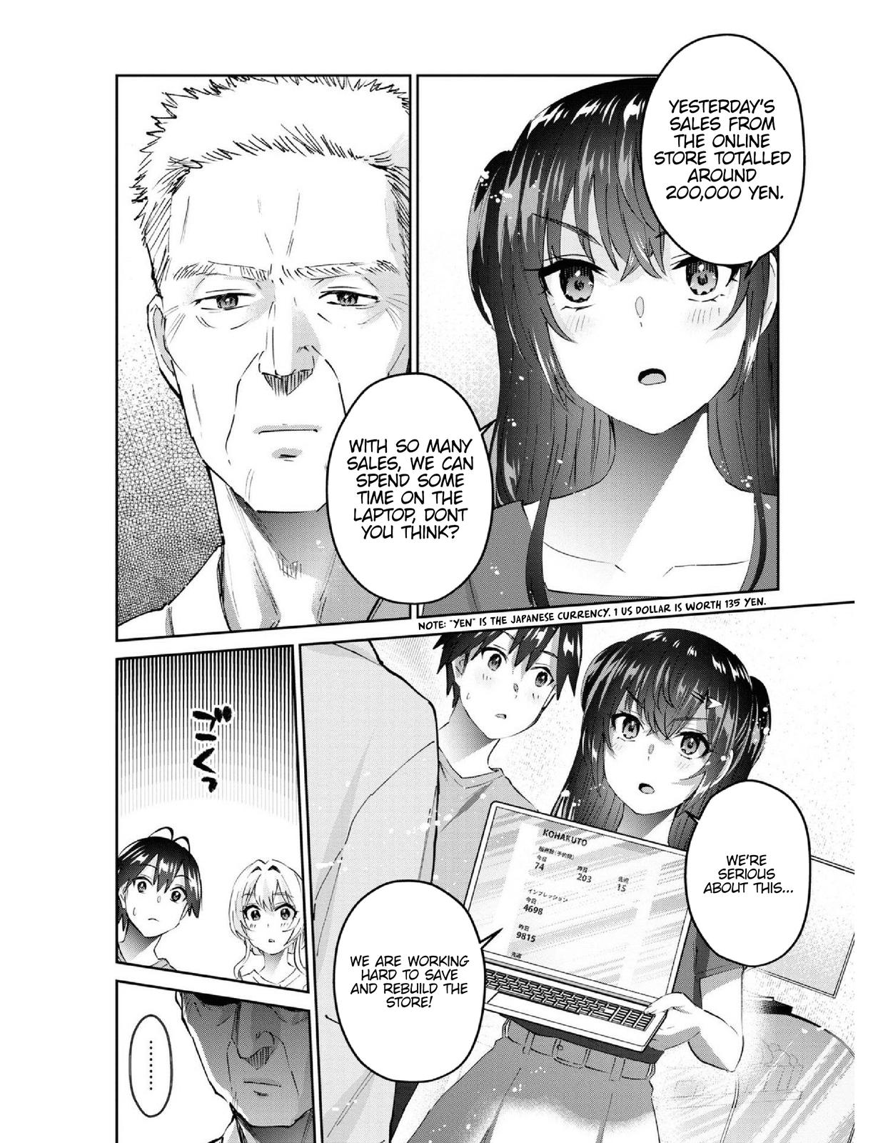 Hajimete no Gal Chap 157 - Next Chap 158