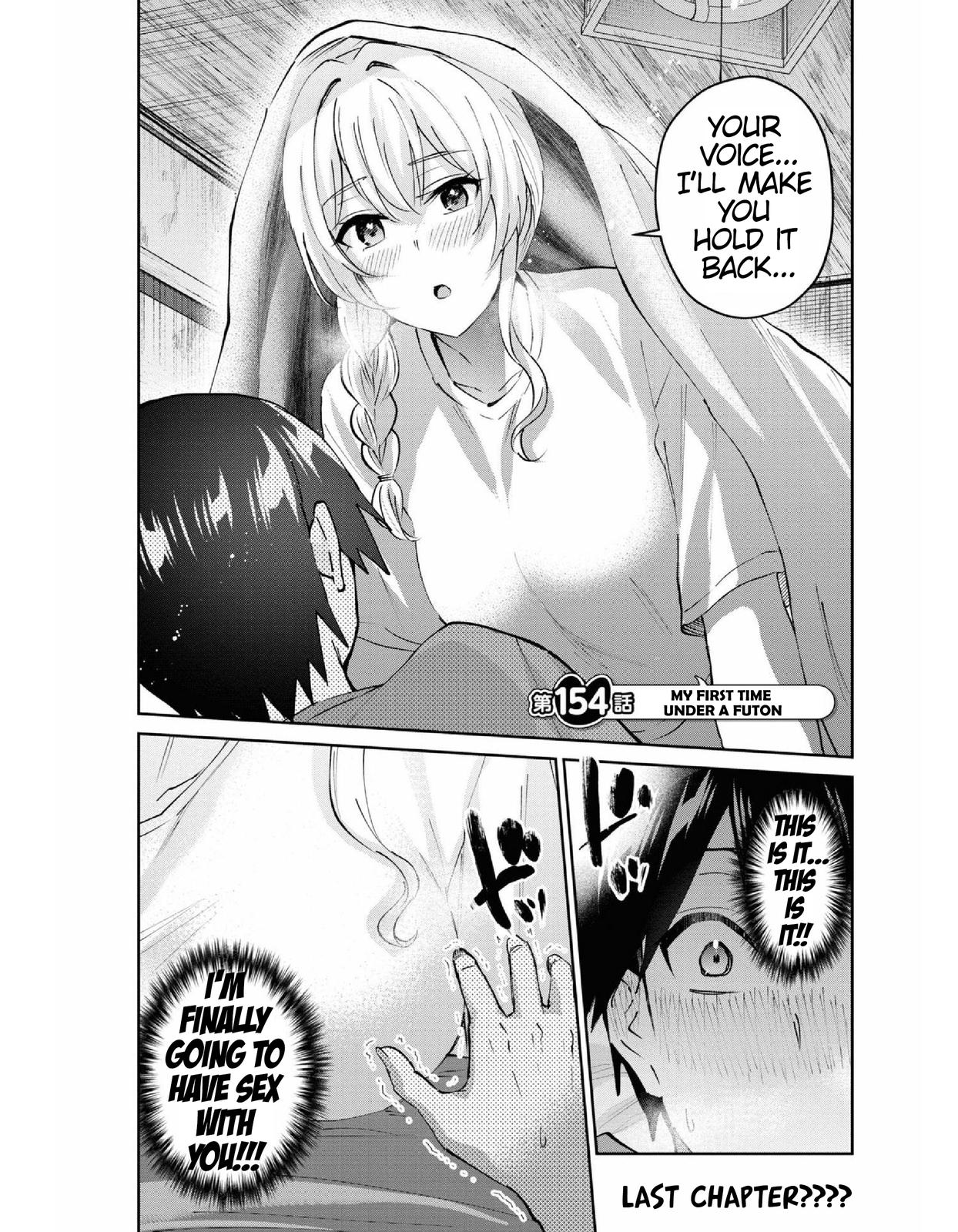 Hajimete no Gal Chap 154 - Next Chap 155