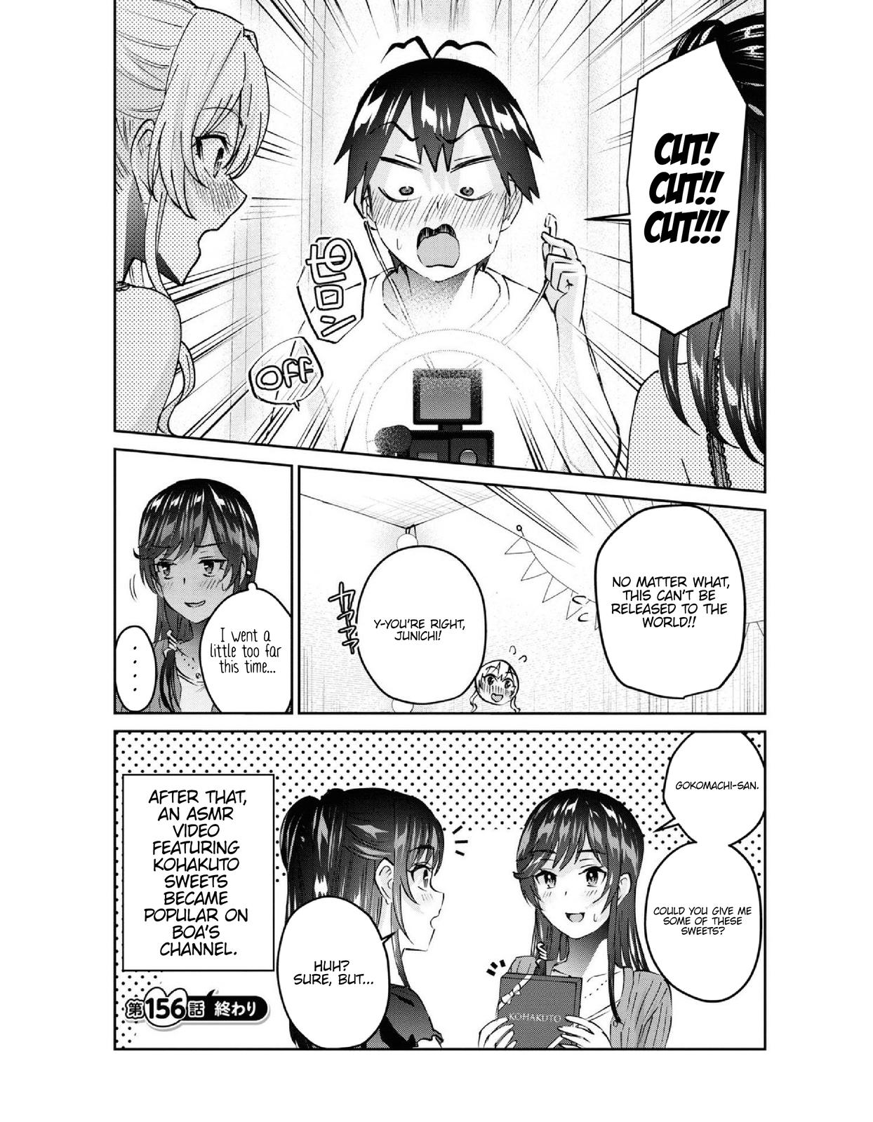 Hajimete no Gal Chap 156 - Next Chap 157
