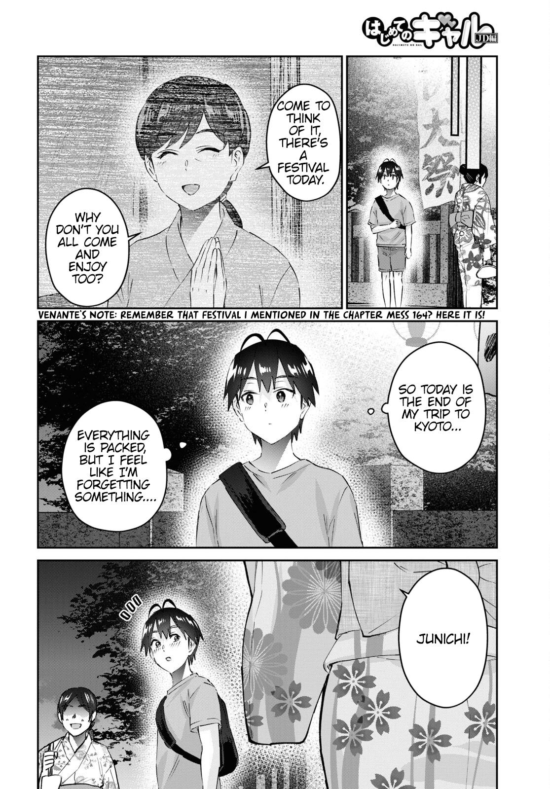 Hajimete no Gal Chap 165 - Next Chap 166