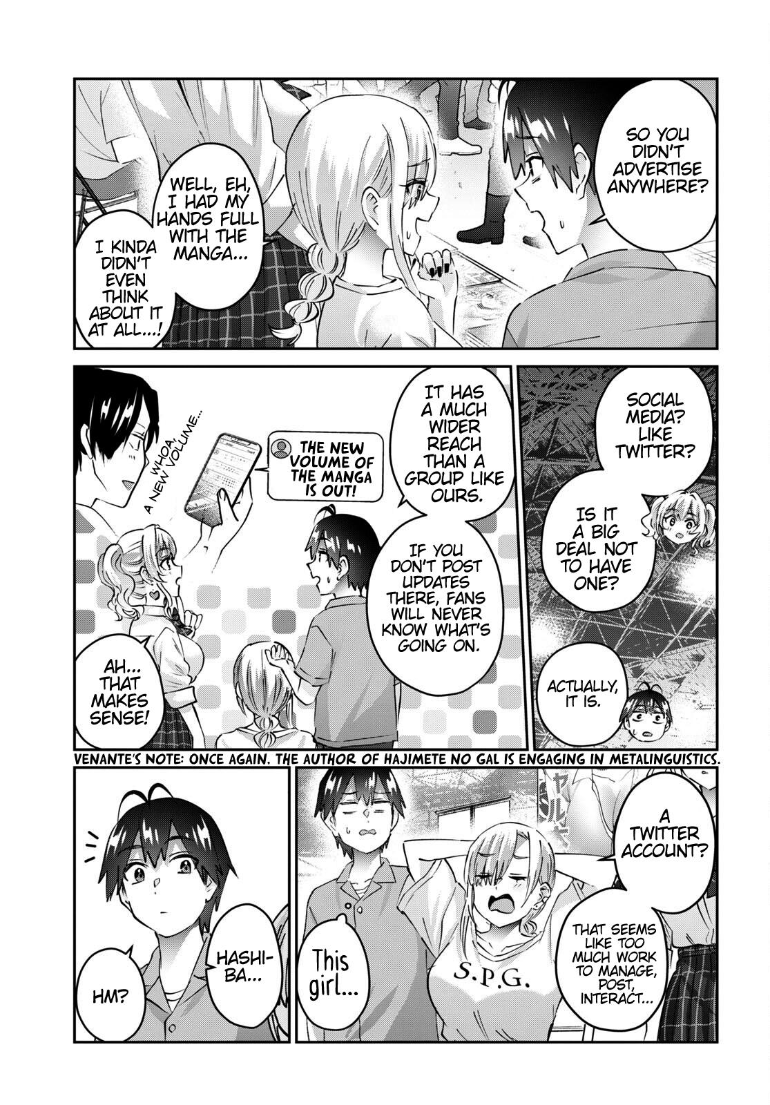 Hajimete no Gal Chap 171 - Next Chap 172