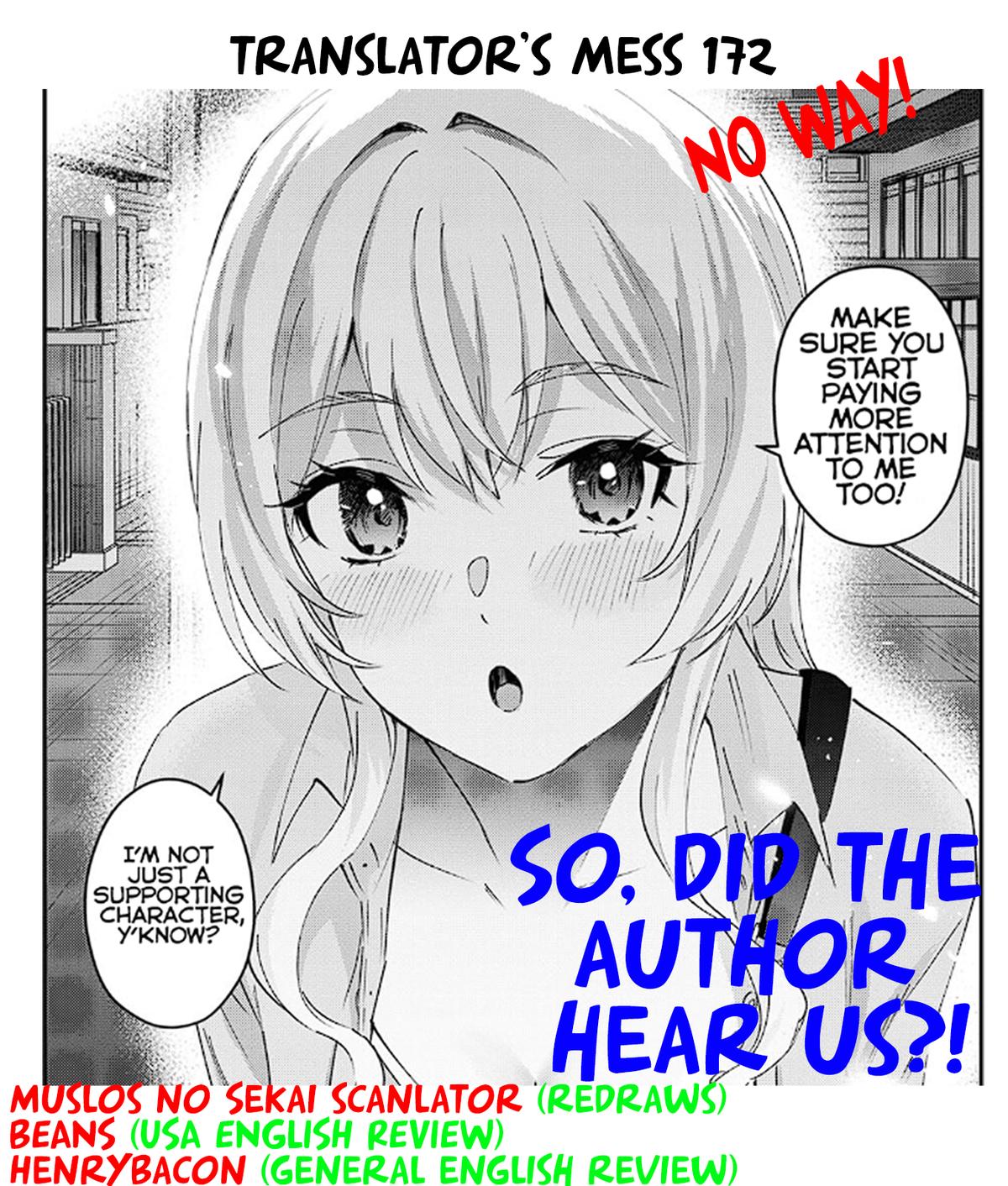 Hajimete no Gal Chap 172 - Next Chap 173