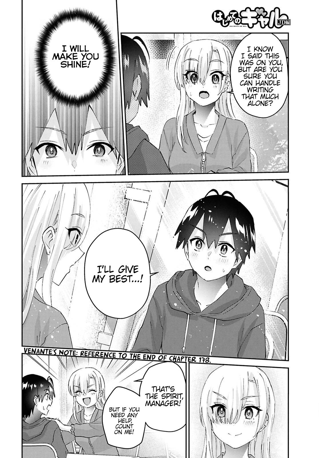 Hajimete no Gal Chap 182 - Next Chap 183