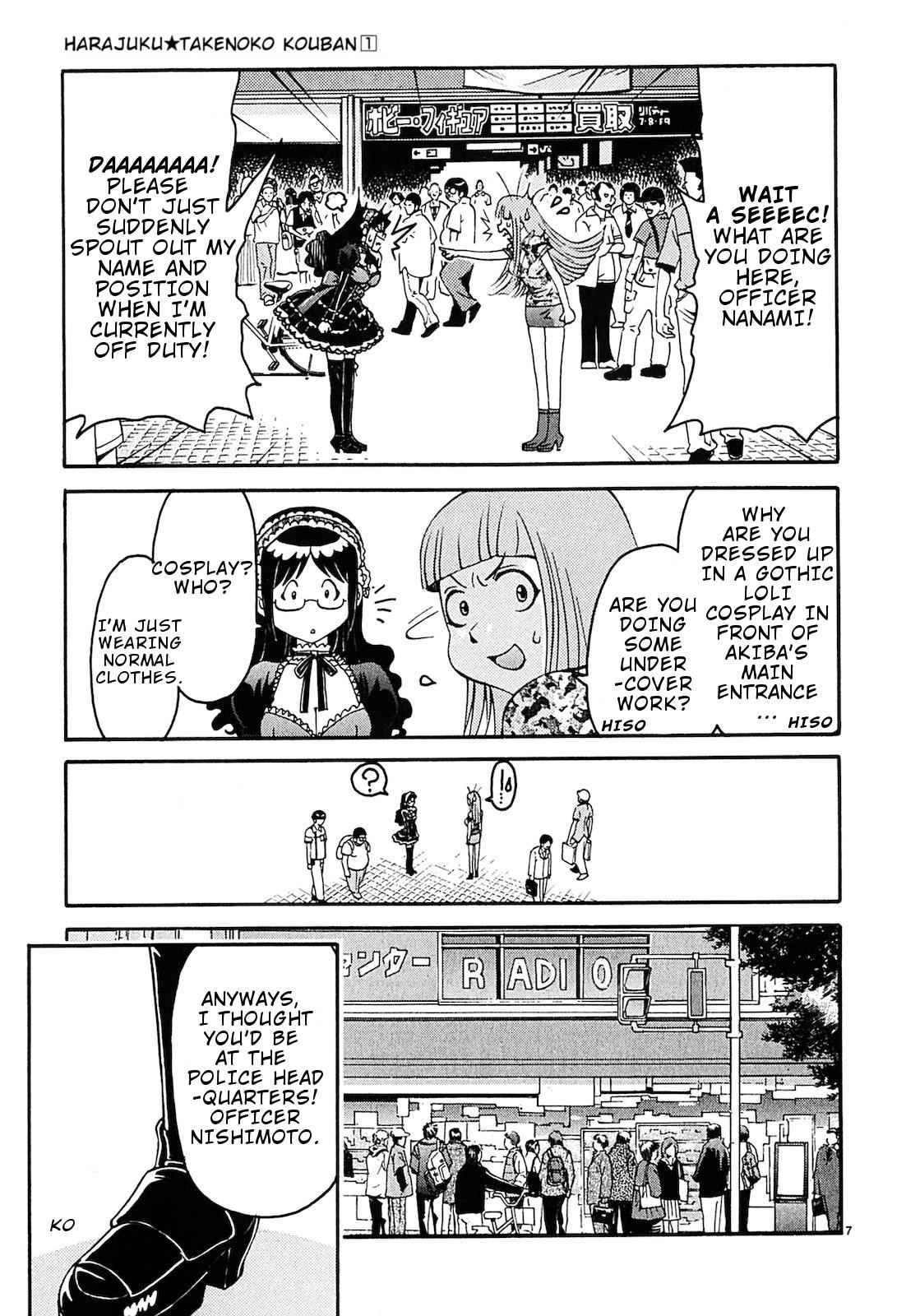 Harajuku Takenoko Kouban Chap 10 - Next Chap 11