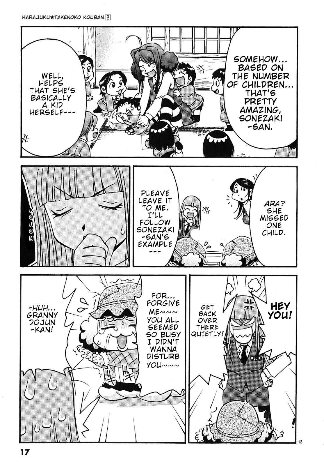 Harajuku Takenoko Kouban Chap 11 - Next Chap 12