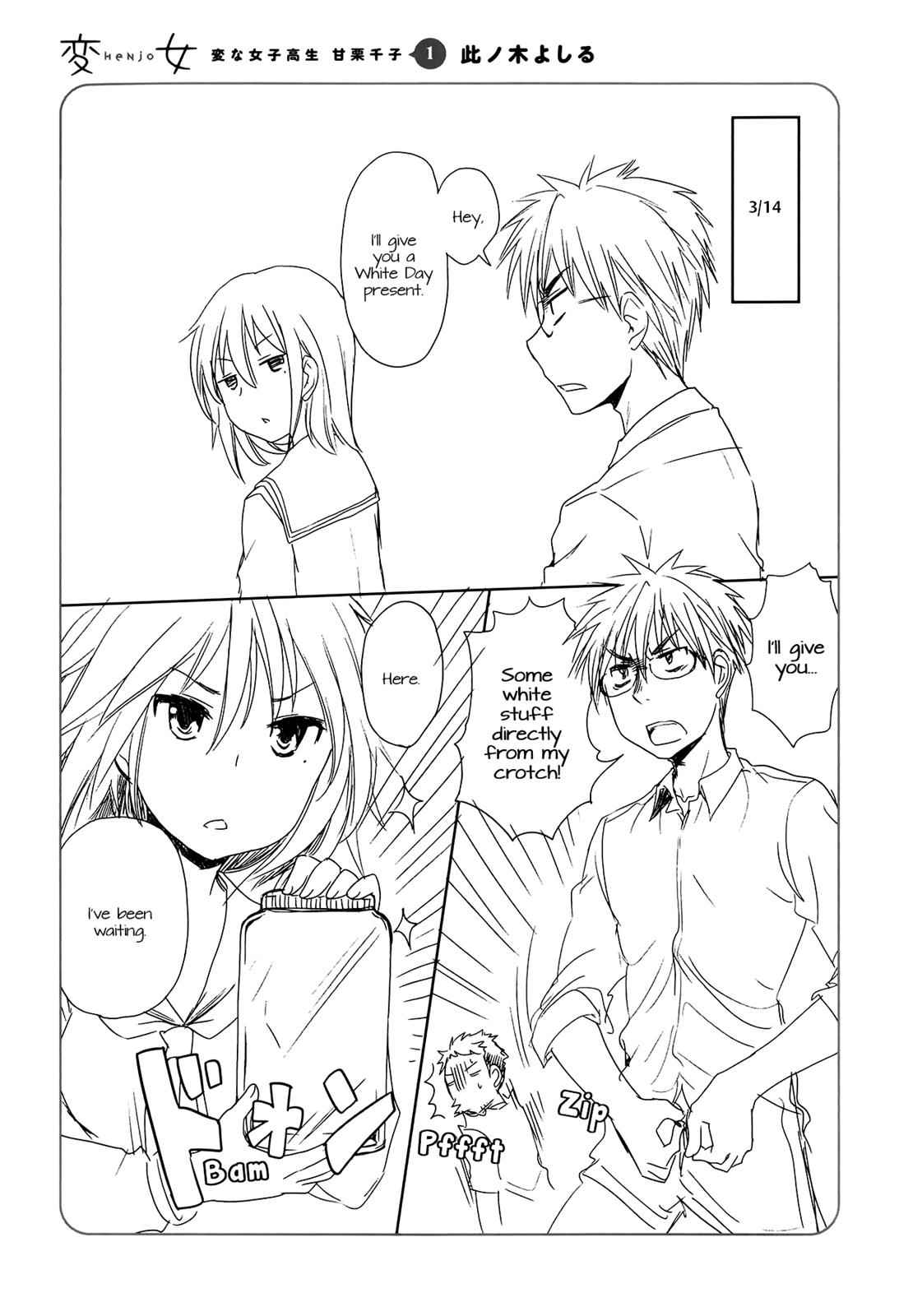 Henjo - Hen na Joshi Kousei Amaguri Chiko Chap 5.6 - Next Chap 6.6
