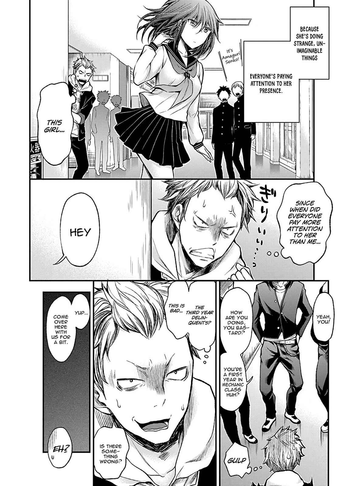 Henjo - Hen na Joshi Kousei Amaguri Chiko Chap 38.5 - Next Chap 39.5