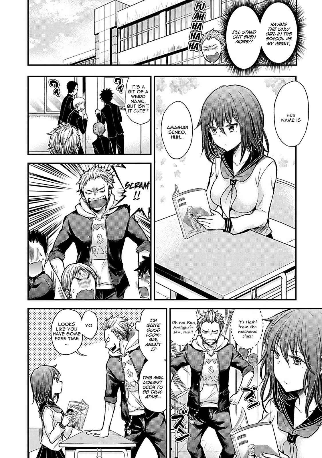 Henjo - Hen na Joshi Kousei Amaguri Chiko Chap 38.5 - Next Chap 39.5