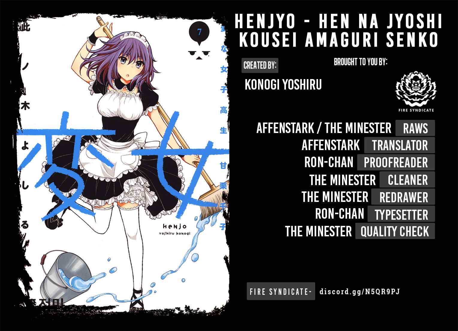 Henjo - Hen na Joshi Kousei Amaguri Chiko Chap 44 - Next Chap 45