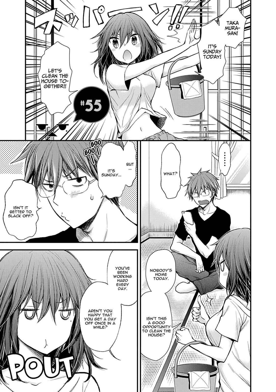 Henjo - Hen na Joshi Kousei Amaguri Chiko Chap 55 - Next Chap 56