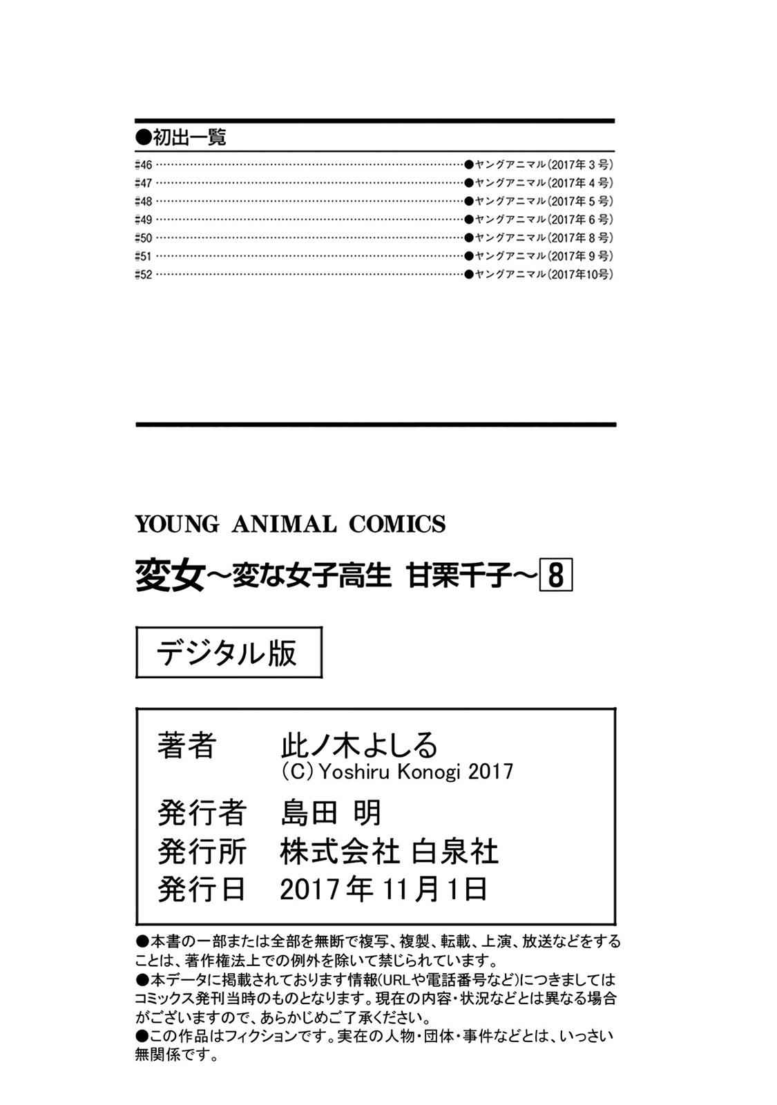 Henjo - Hen na Joshi Kousei Amaguri Chiko Chap 52 - Next Chap 53