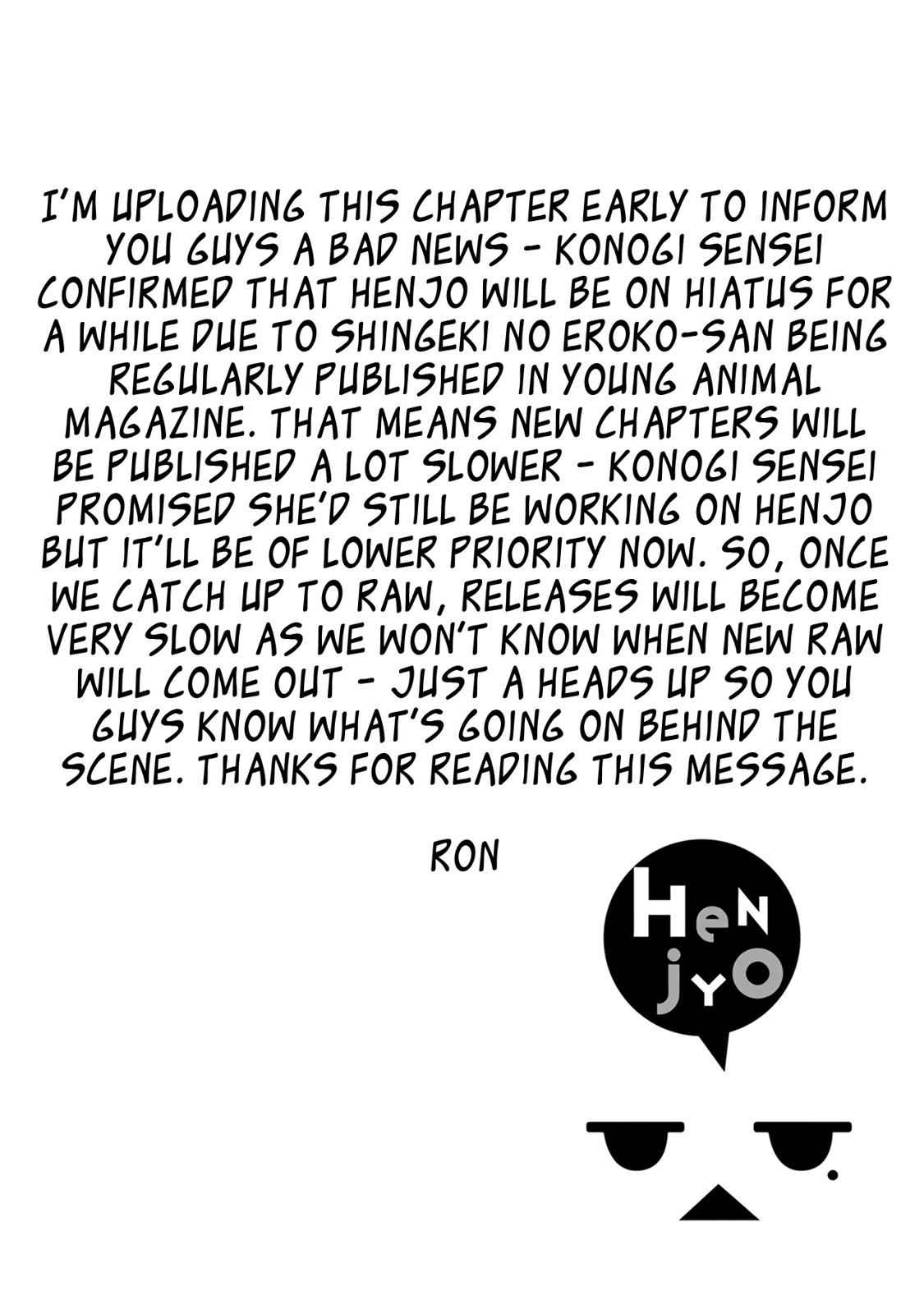 Henjo - Hen na Joshi Kousei Amaguri Chiko Chap 71 - Next Chap 72