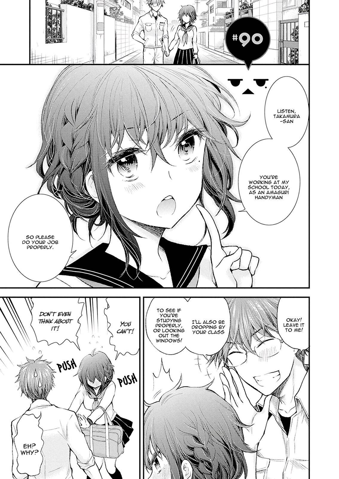 Henjo - Hen na Joshi Kousei Amaguri Chiko Chap 90 - Next Chap 91