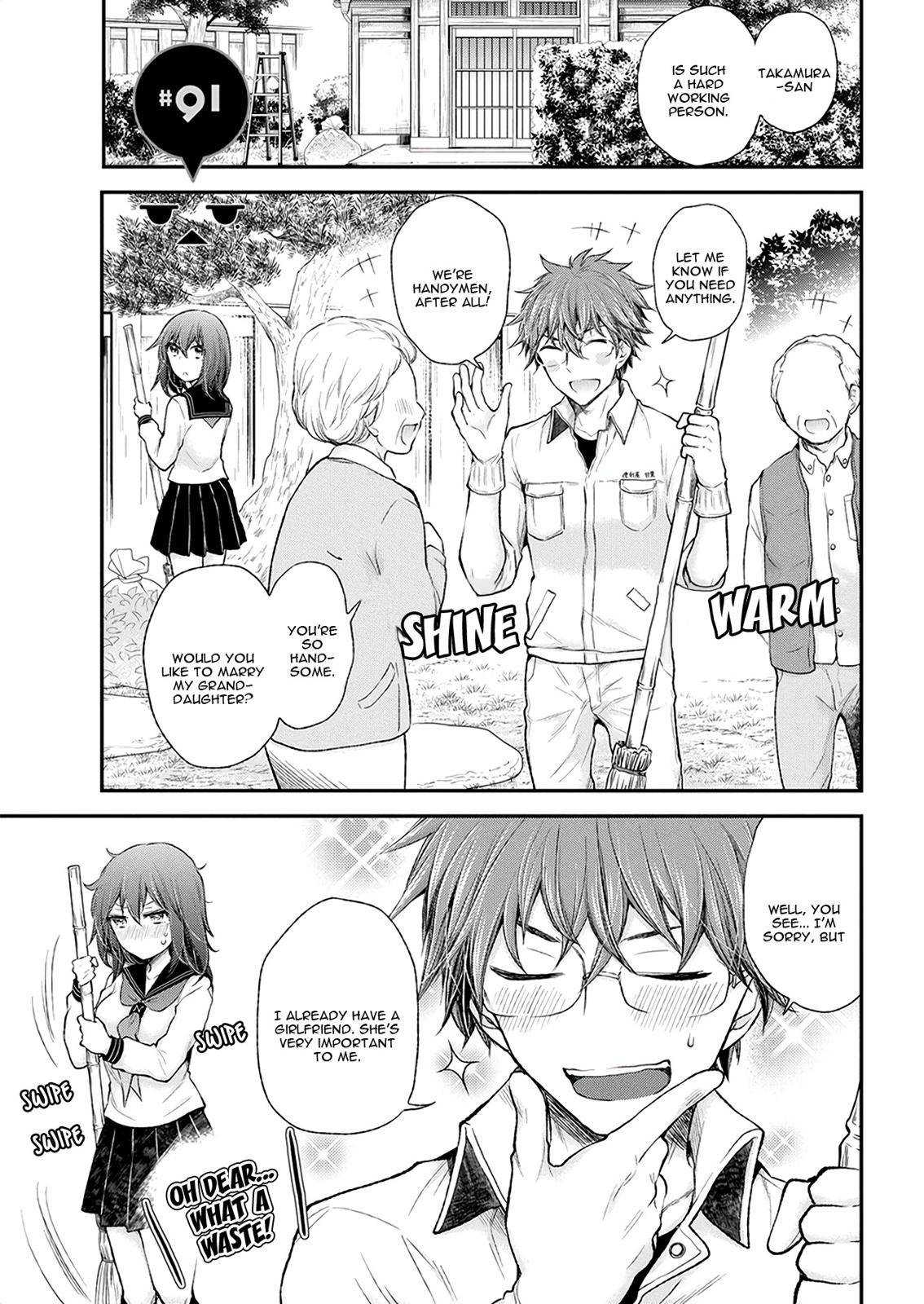 Henjo - Hen na Joshi Kousei Amaguri Chiko Chap 91 - Next Chap 92
